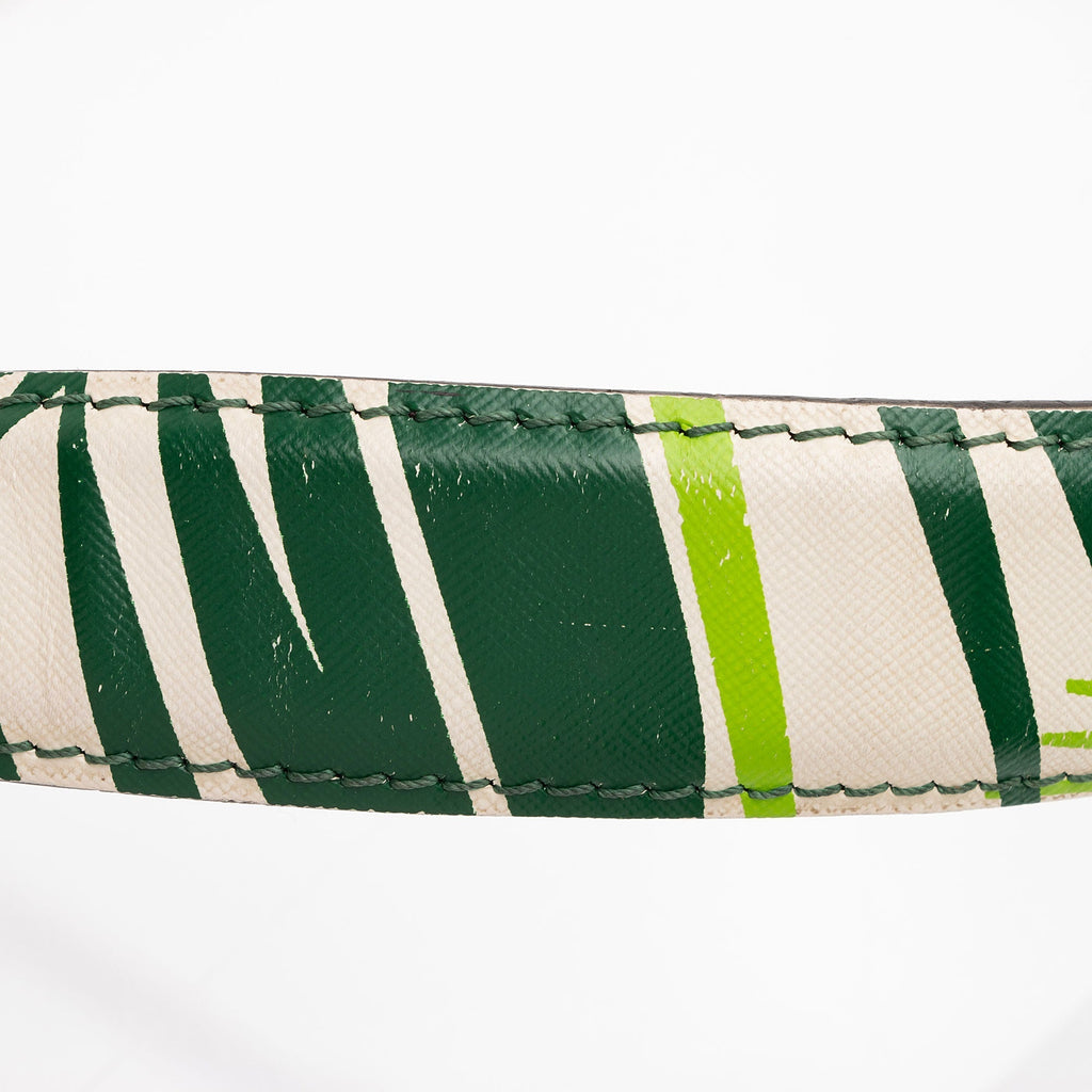 Louis Vuitton Coated Canvas Palm Twist MM Shoulder Bag (SHF-JaIdPa)