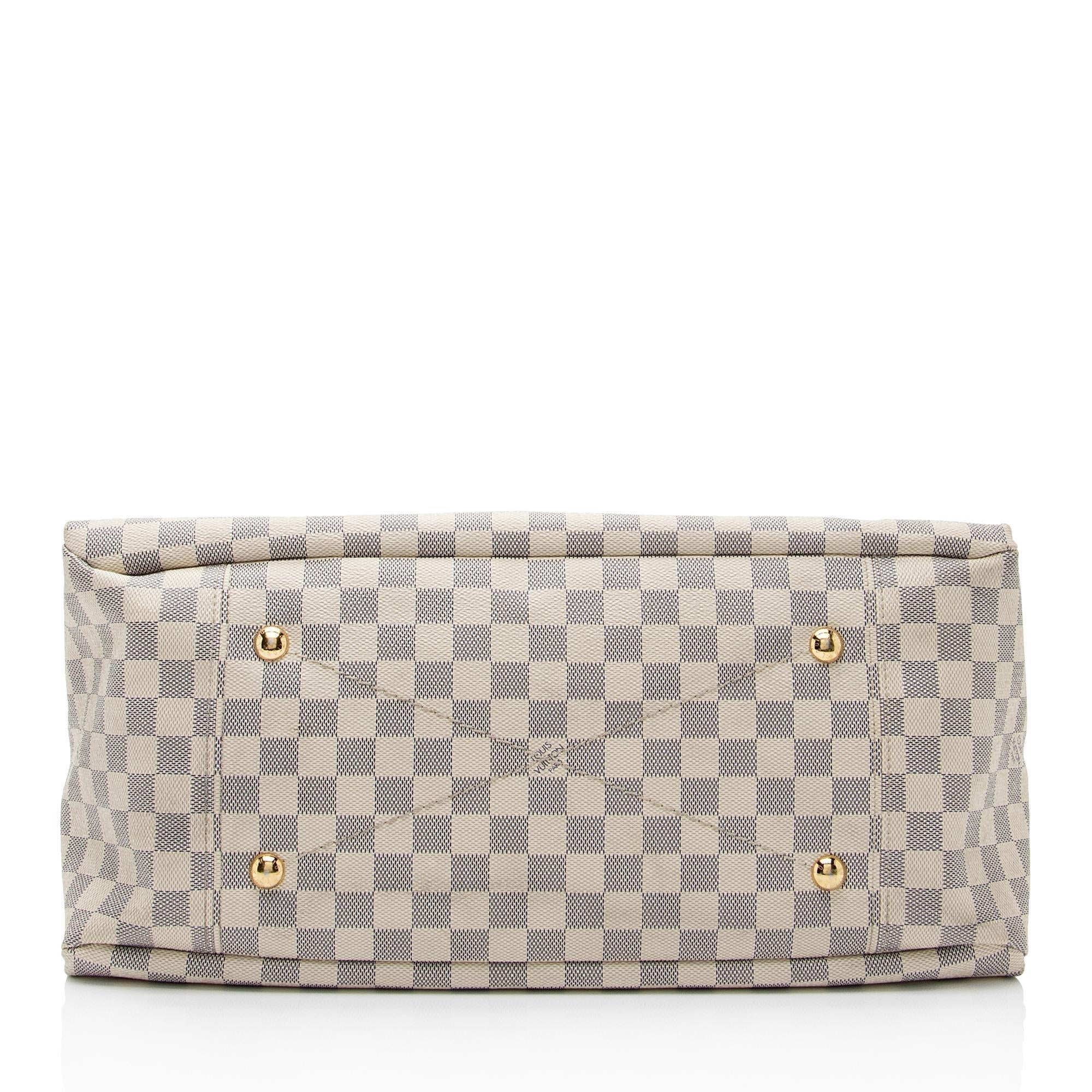 Louis Vuitton Damier Azur Artsy MM Shoulder Bag (SHF-gtkVng)