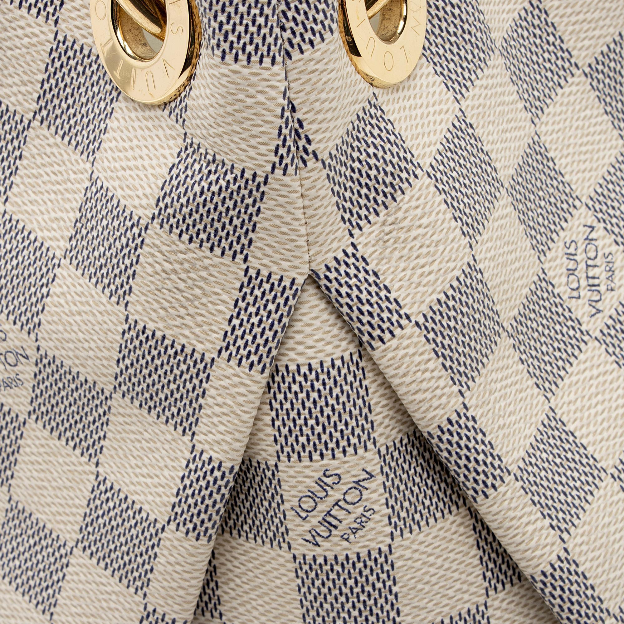 Louis Vuitton Damier Azur Artsy MM Shoulder Bag (SHF-gtkVng)