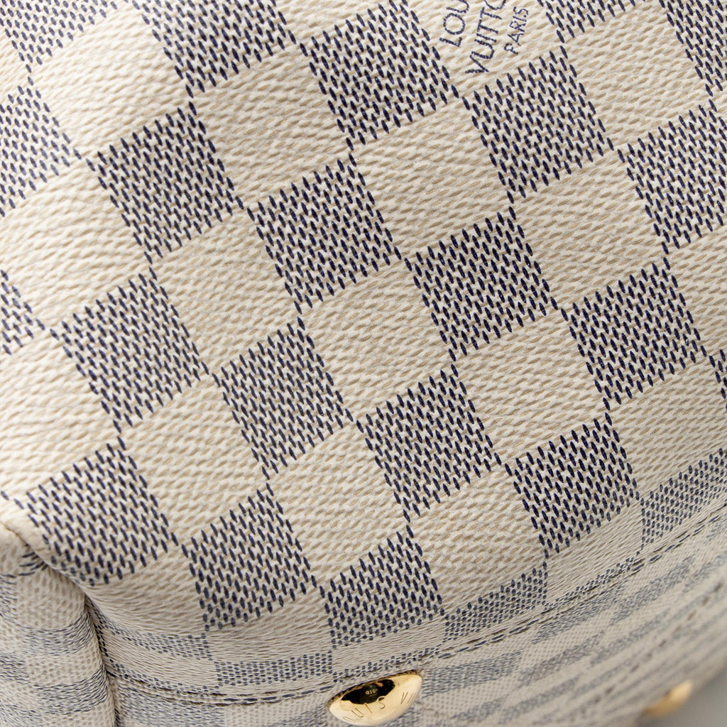 Louis Vuitton Damier Azur Artsy MM Shoulder Bag (SHF-gtkVng)