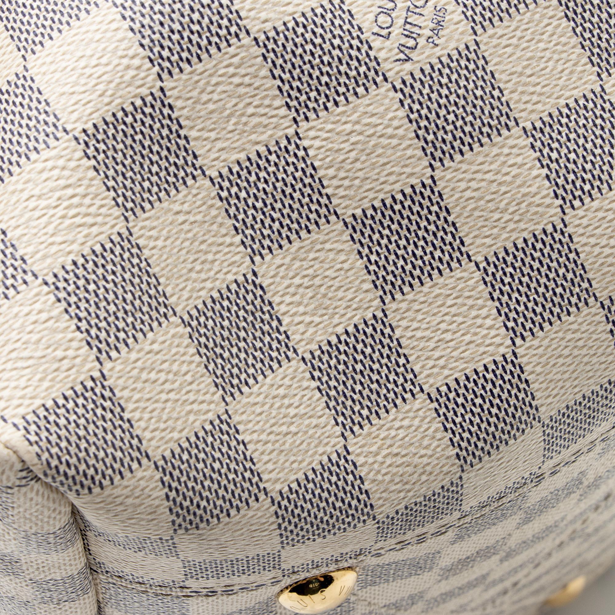 Louis Vuitton Damier Azur Artsy MM Shoulder Bag (SHF-gtkVng)