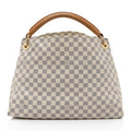 Louis Vuitton Damier Azur Artsy MM Shoulder Bag (SHF-gtkVng)