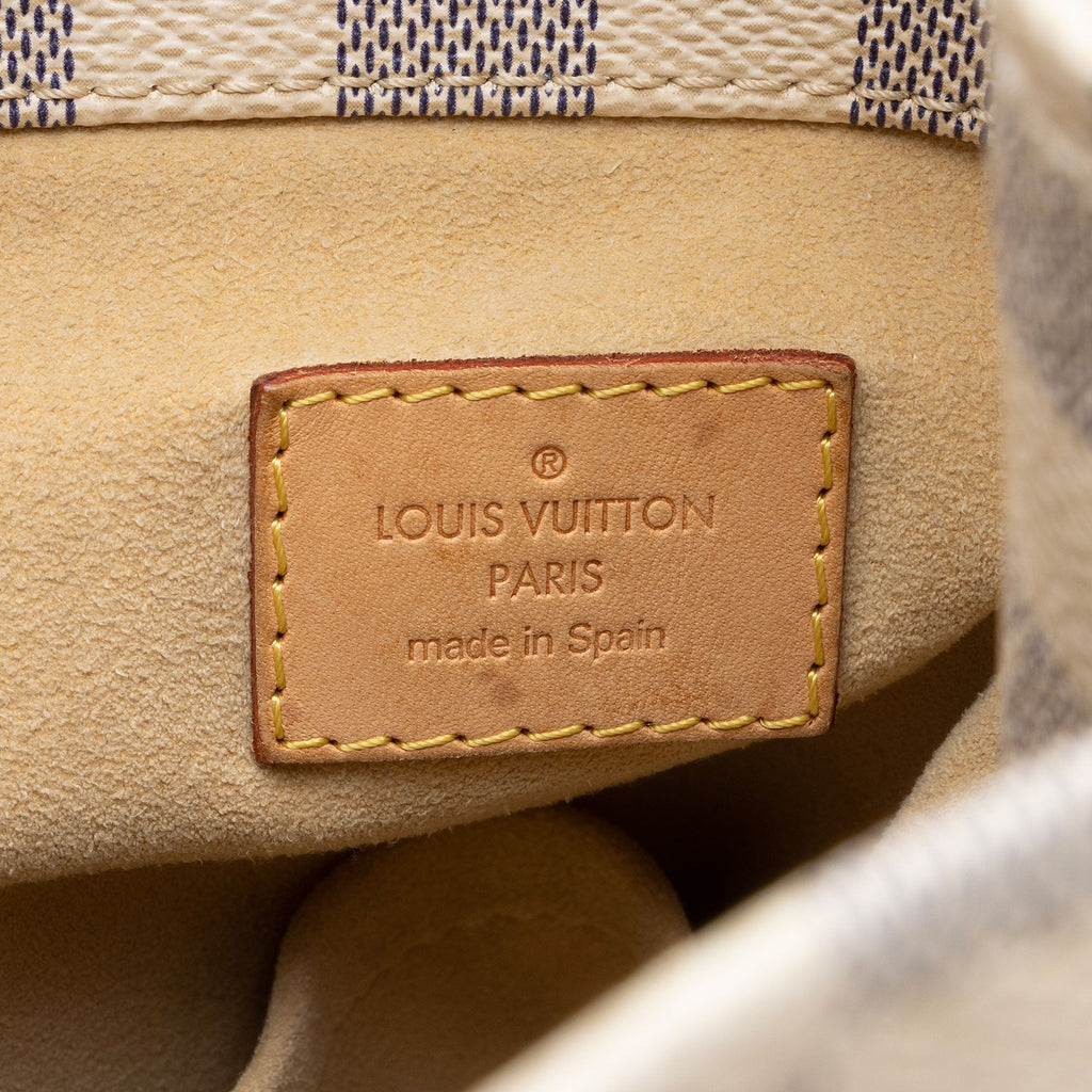 Louis Vuitton Damier Azur Artsy MM Shoulder Bag (SHF-2DoCfw)