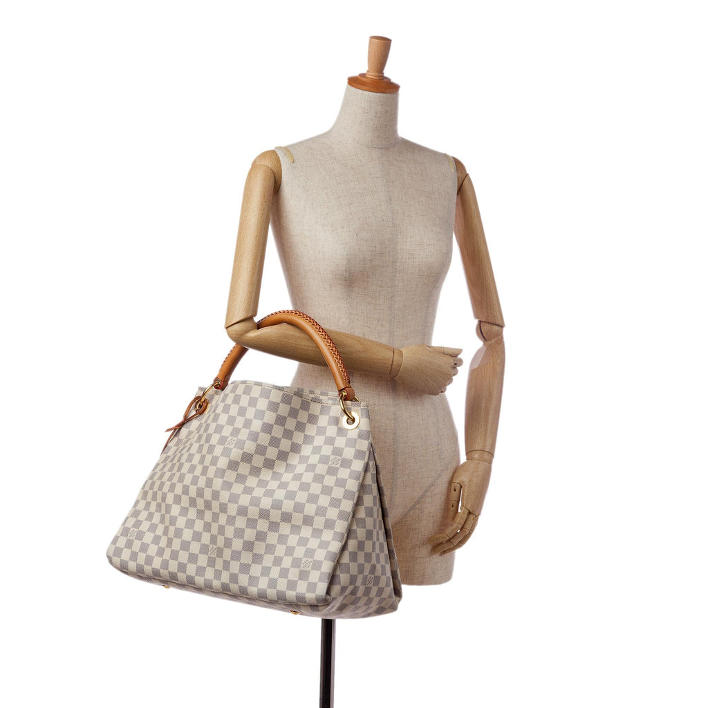 Louis Vuitton Damier Azur Artsy MM (SHG-37684)