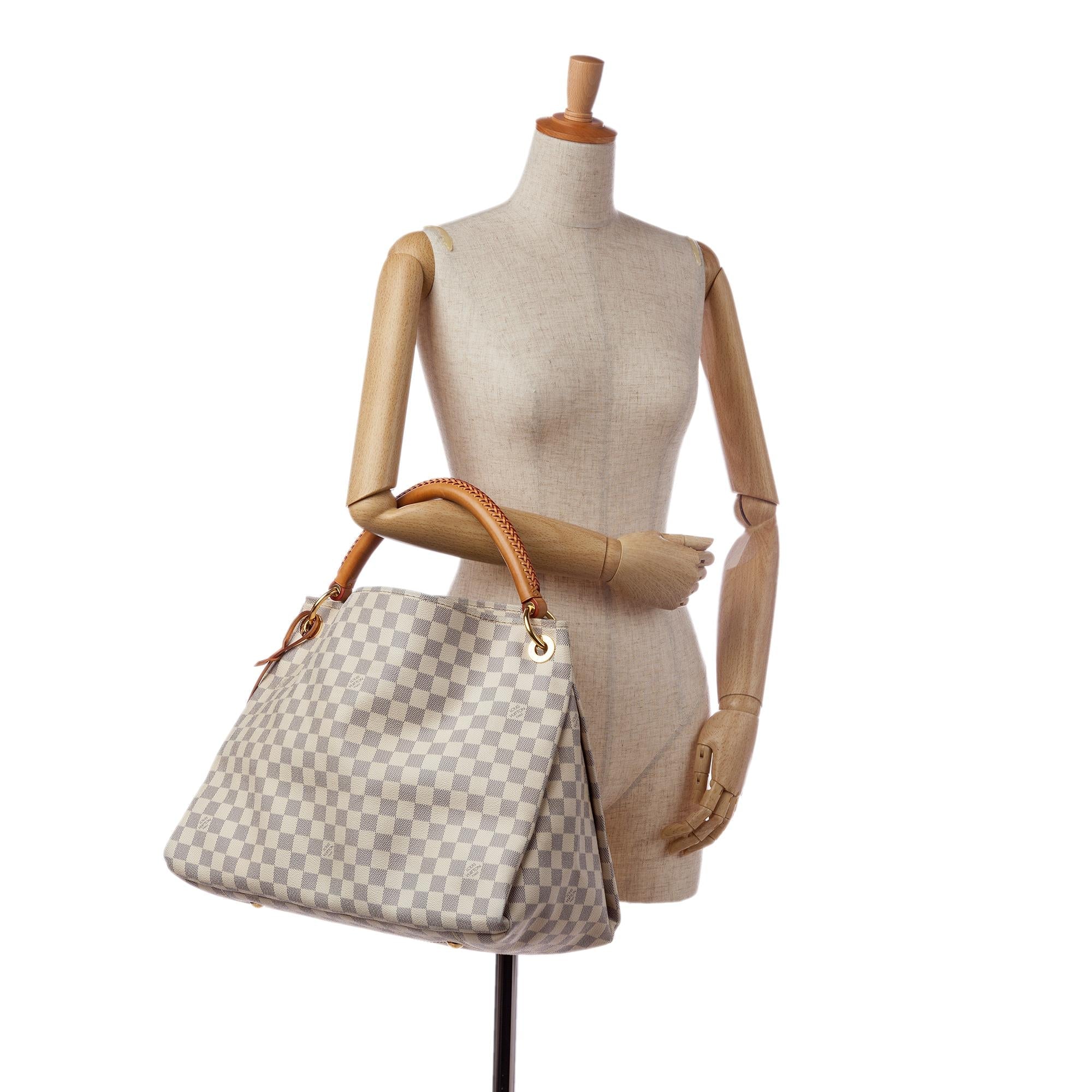 Louis Vuitton Damier Azur Artsy MM (SHG-37684)
