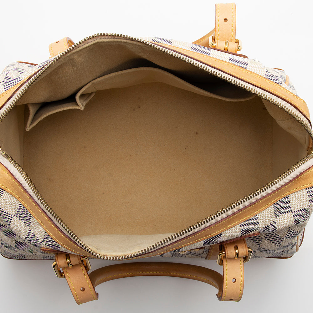 Louis Vuitton Damier Azur Berkeley Satchel (SHF-13102)