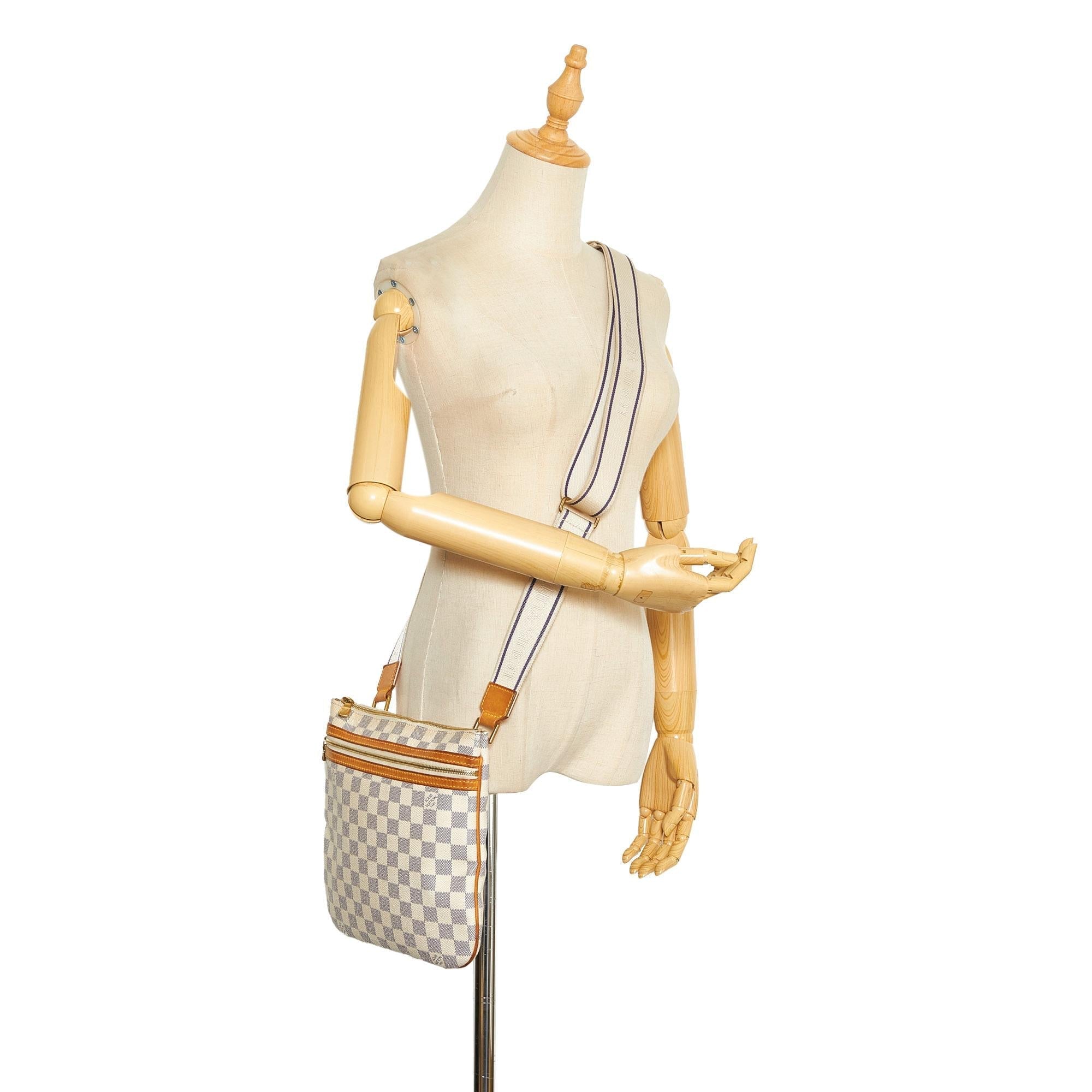 Louis Vuitton Damier Azur Bosphore Pochette (SHG-ltW5r0)