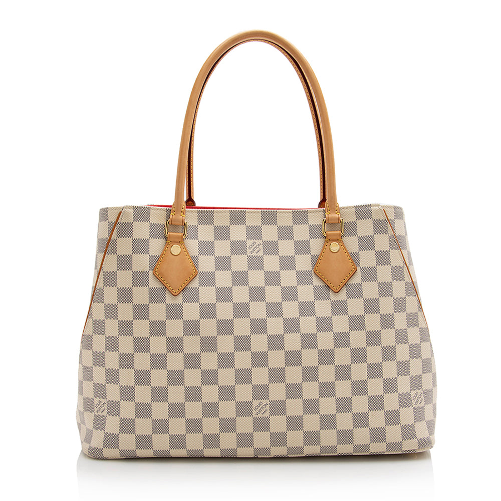 Louis Vuitton Damier Azur Calvi Tote (SHF-21963)