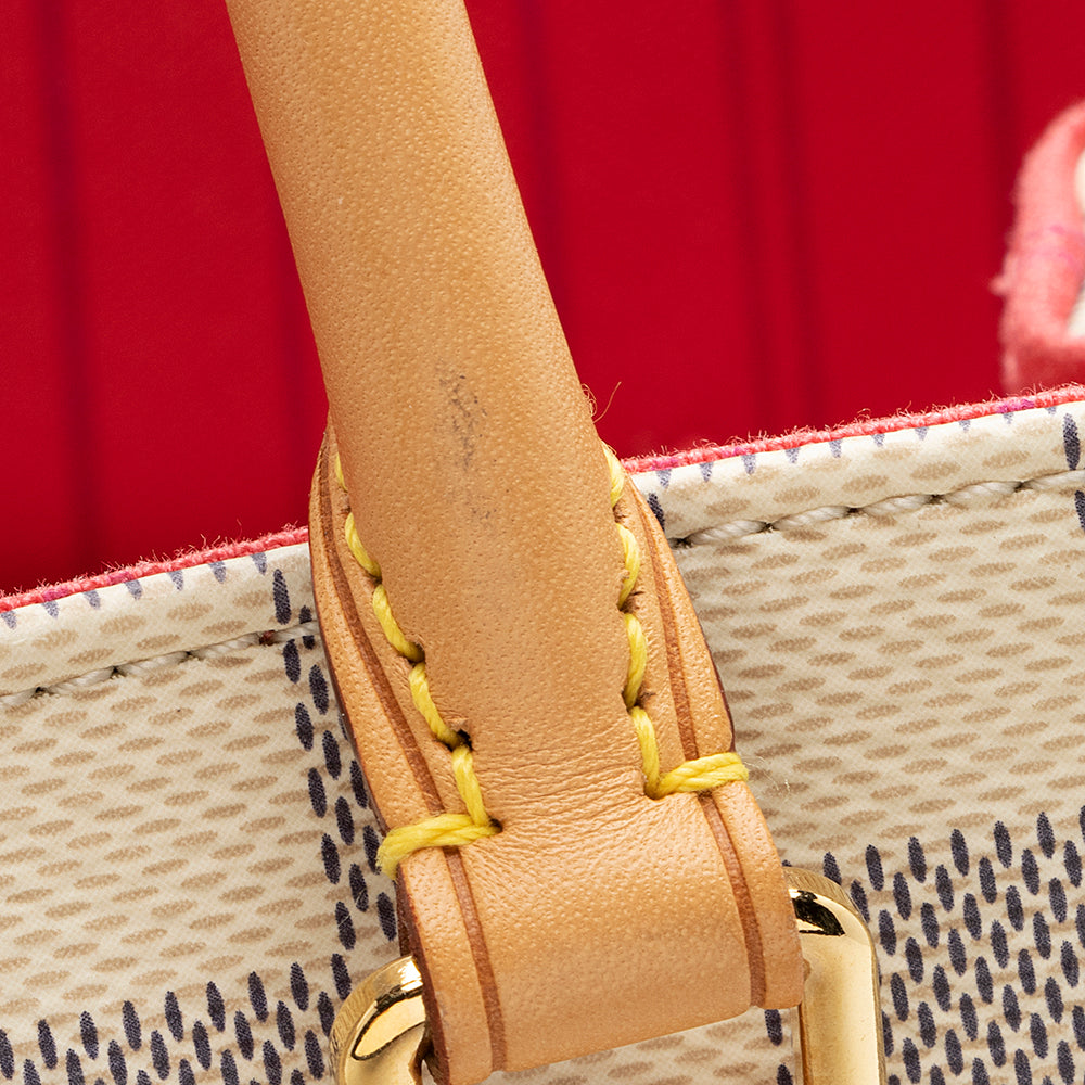 Louis Vuitton Damier Azur Calvi Tote (SHF-21963)