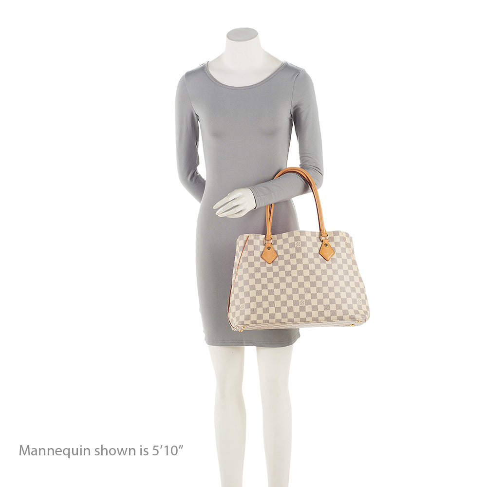 Louis Vuitton Damier Azur Calvi Tote (SHF-21963)