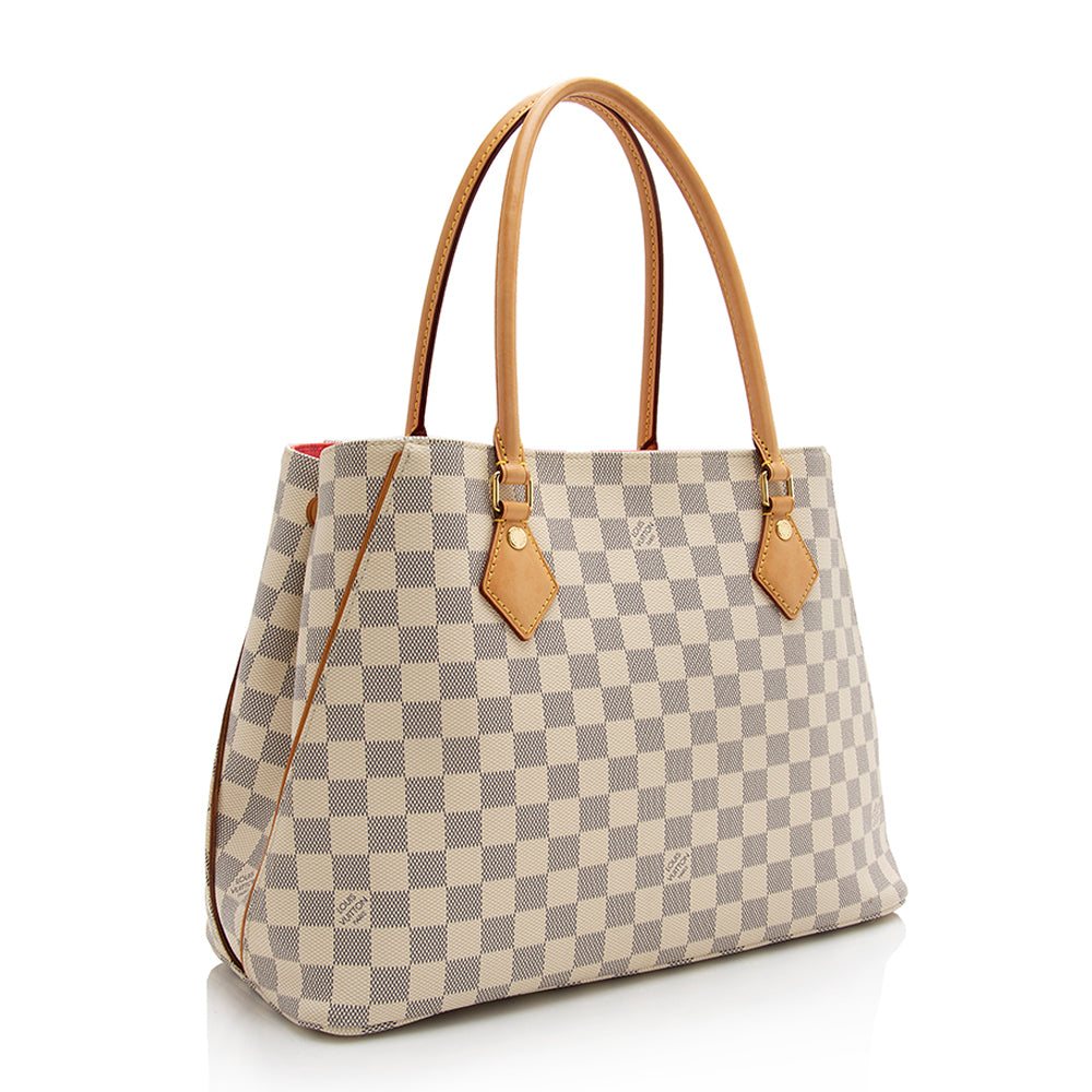 Louis Vuitton Damier Azur Calvi Tote (SHF-21963)