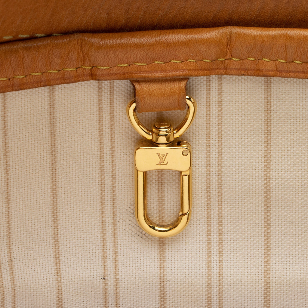 Louis Vuitton Damier Azur Delightful MM Shoulder Bag (SHF-dOaylq)