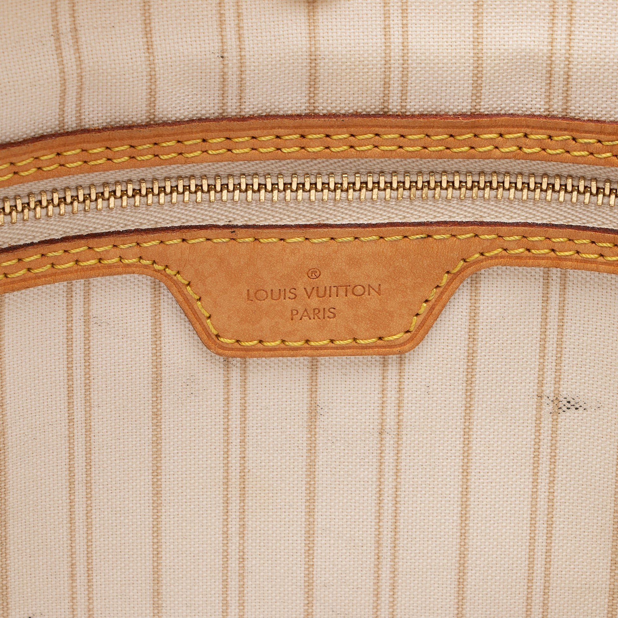 Louis Vuitton Damier Azur Delightful MM Shoulder Bag (SHF-dOaylq)