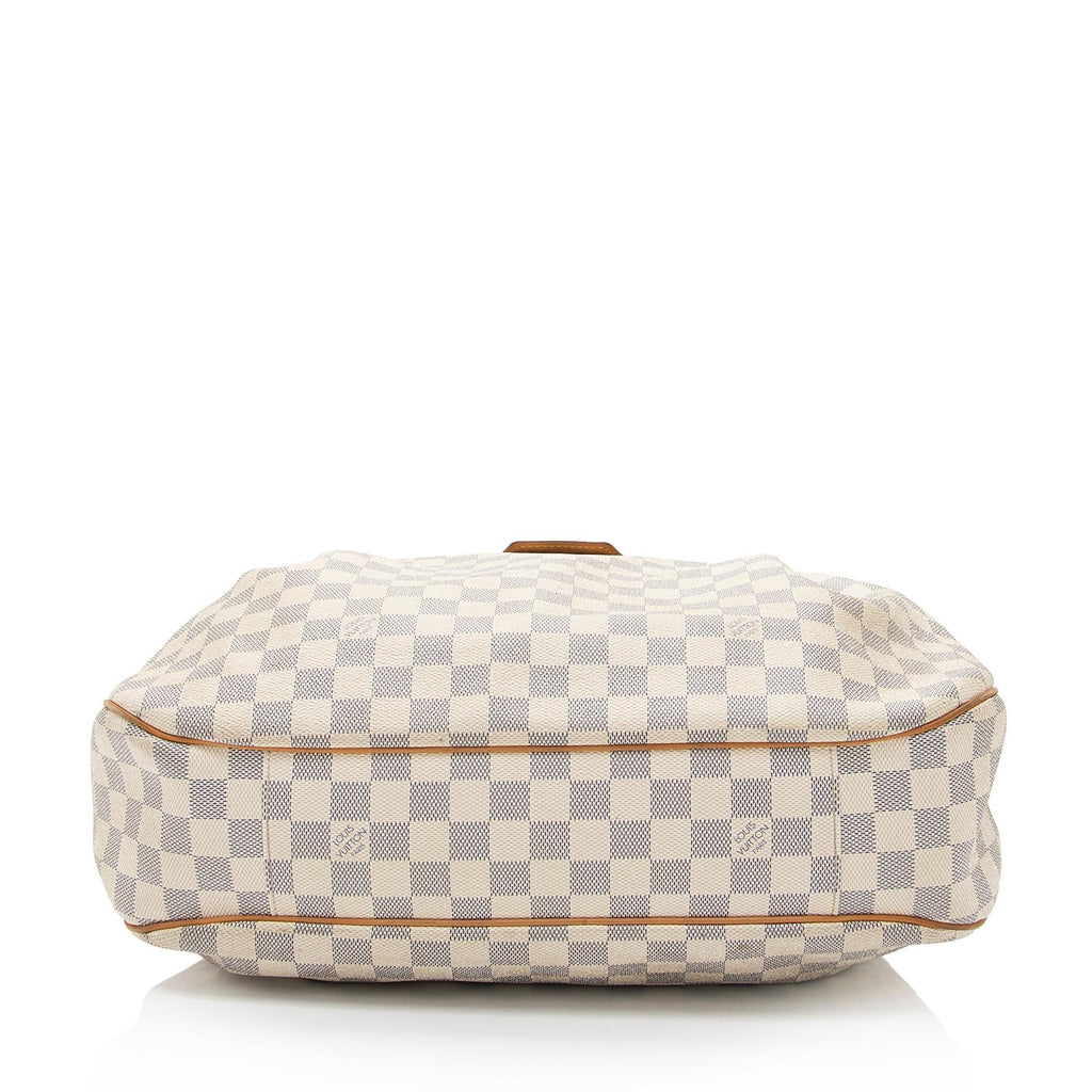 Louis Vuitton Damier Azur Evora MM Tote (SHF-0xwDLg)