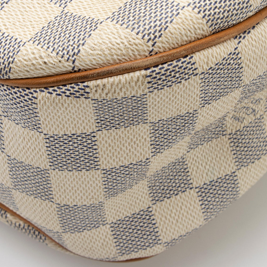 Louis Vuitton Damier Azur Evora MM Tote (SHF-0xwDLg)