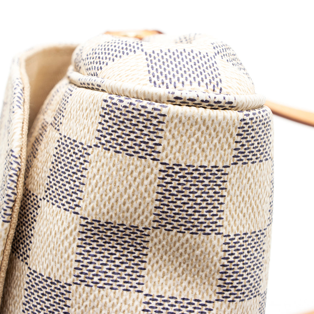 Louis Vuitton Damier Azur Favorite MM Shoulder Bag (SHF-20306)
