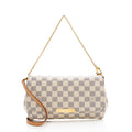 Louis Vuitton Damier Azur Favorite MM Shoulder Bag (SHF-22009)