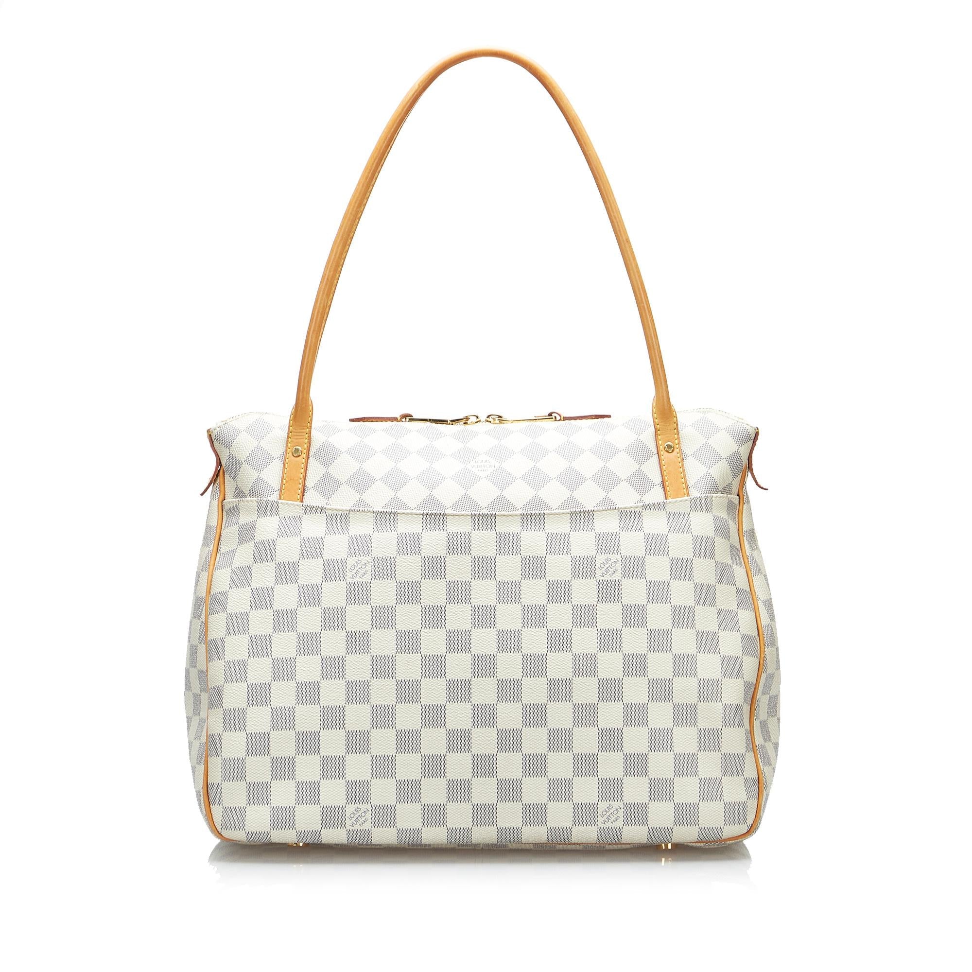 Louis Vuitton Damier Azur Figheri GM (SHG-zYzDgV)
