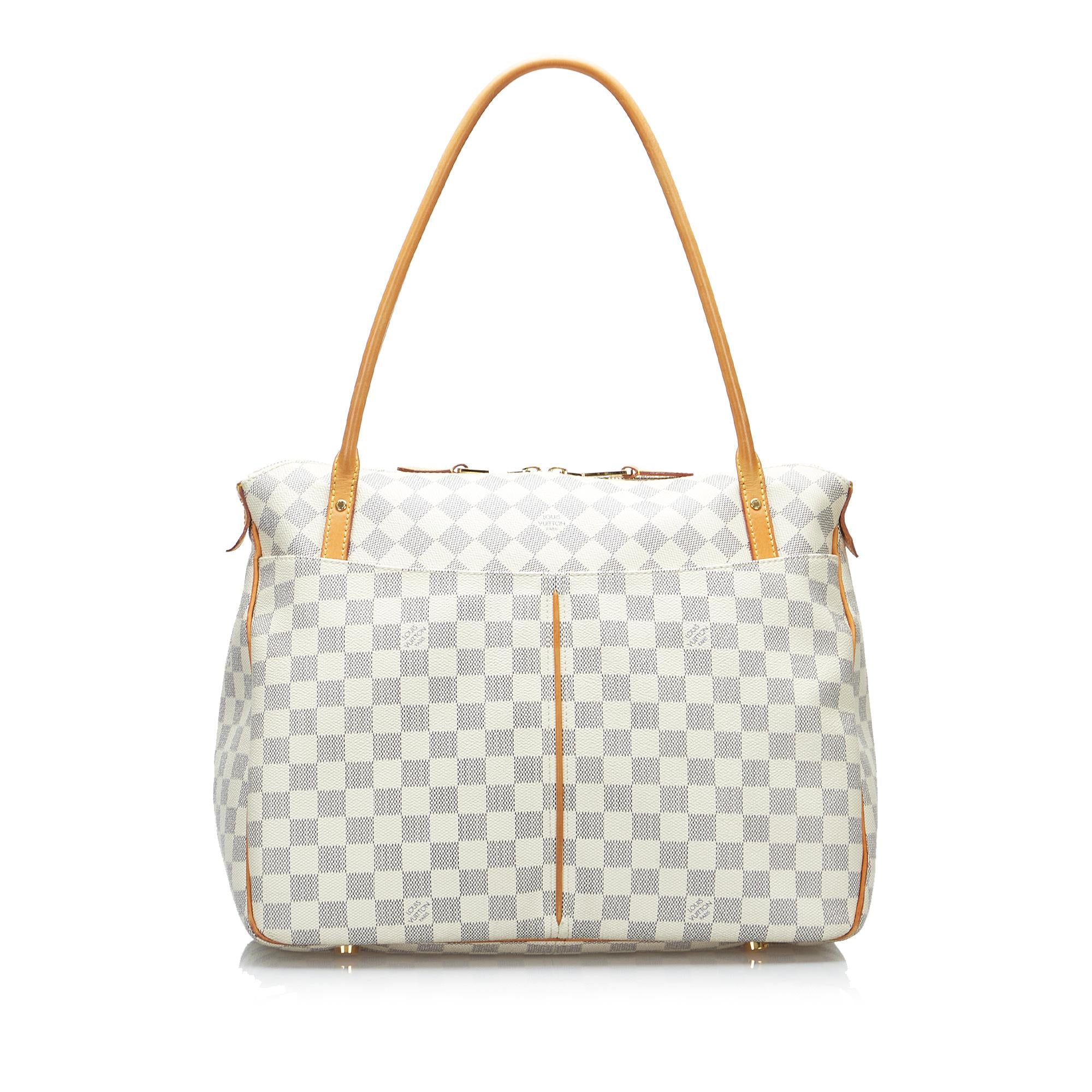 Louis Vuitton Damier Azur Figheri GM (SHG-zYzDgV)