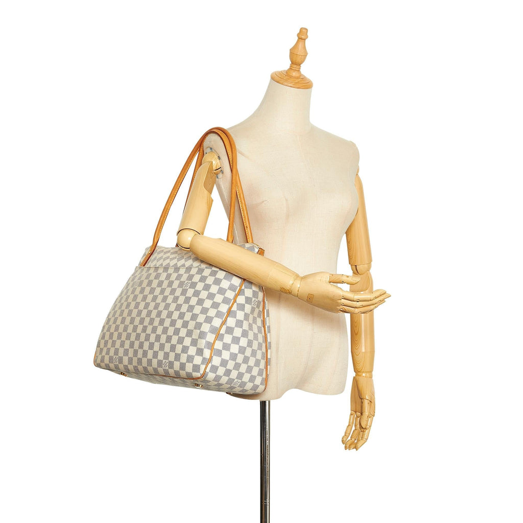 Louis Vuitton Damier Azur Figheri GM (SHG-zYzDgV)