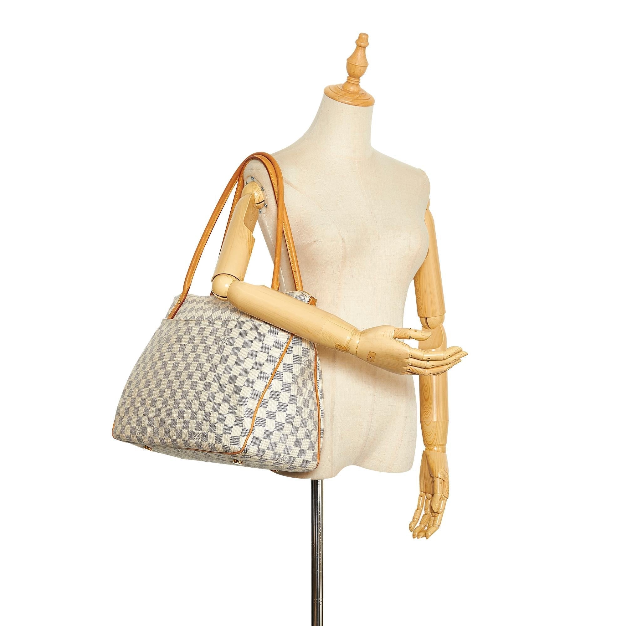 Louis Vuitton Damier Azur Figheri GM (SHG-zYzDgV)