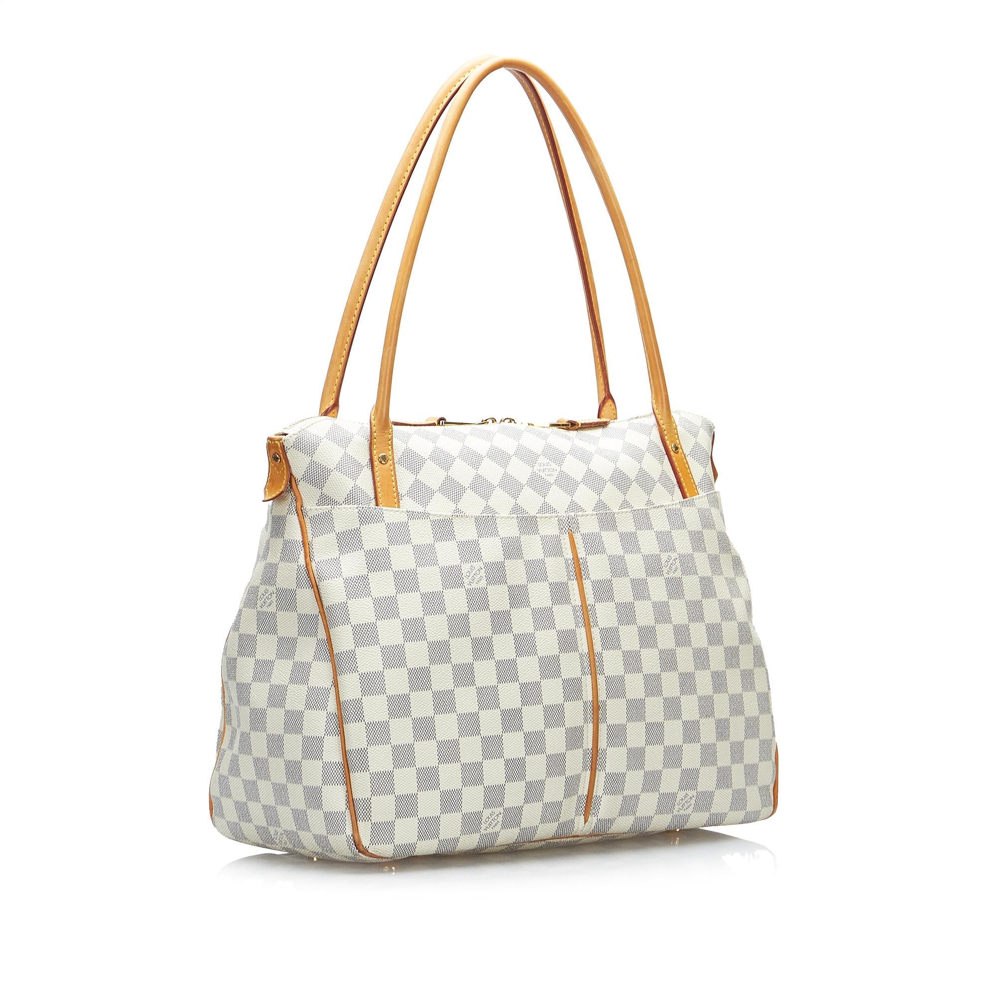 Louis Vuitton Damier Azur Figheri GM (SHG-zYzDgV)