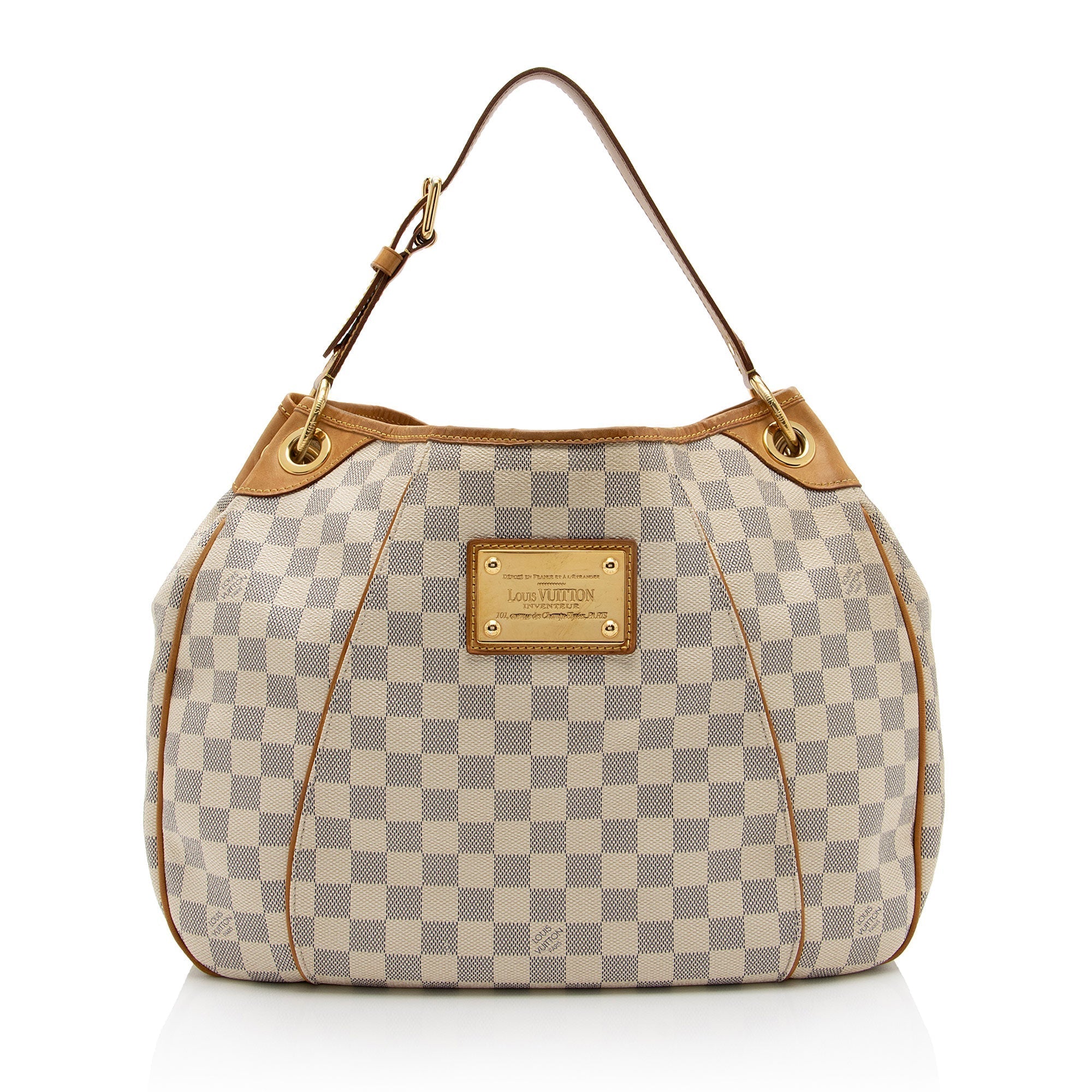 Louis Vuitton Damier Azur Galliera PM Shoulder Bag (SHF-U1PkFO)