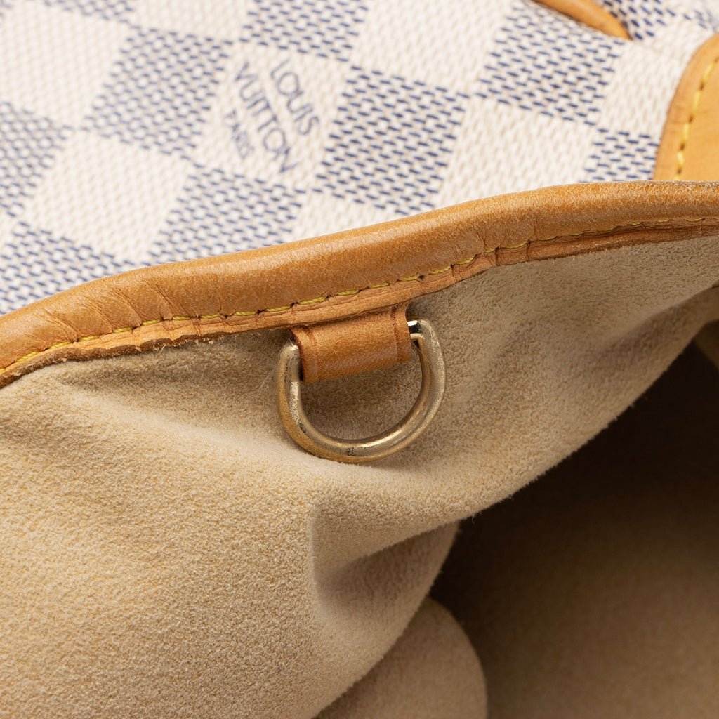 Louis Vuitton Damier Azur Galliera PM Shoulder Bag (SHF-VzGZLH)