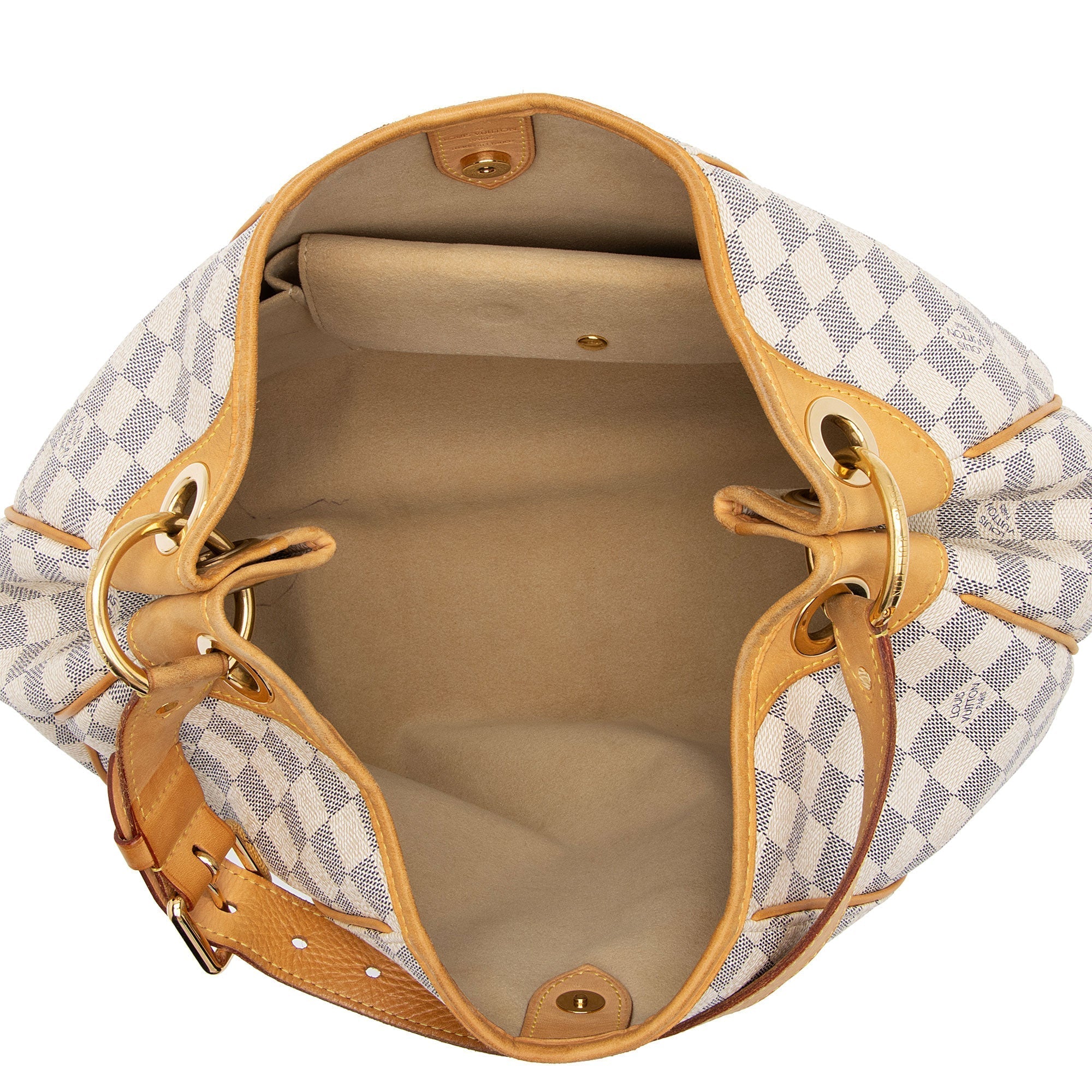 Louis Vuitton Damier Azur Galliera PM Shoulder Bag (SHF-VzGZLH)