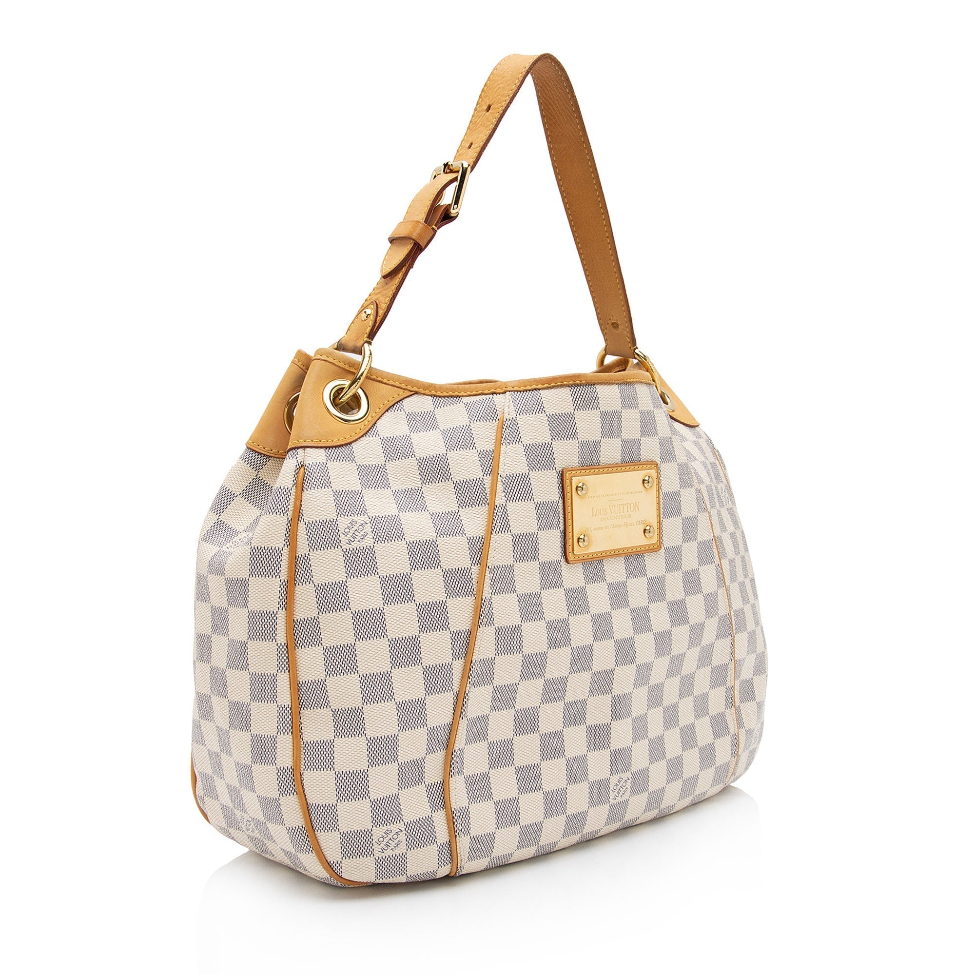 Louis Vuitton Damier Azur Galliera PM Shoulder Bag (SHF-VzGZLH)