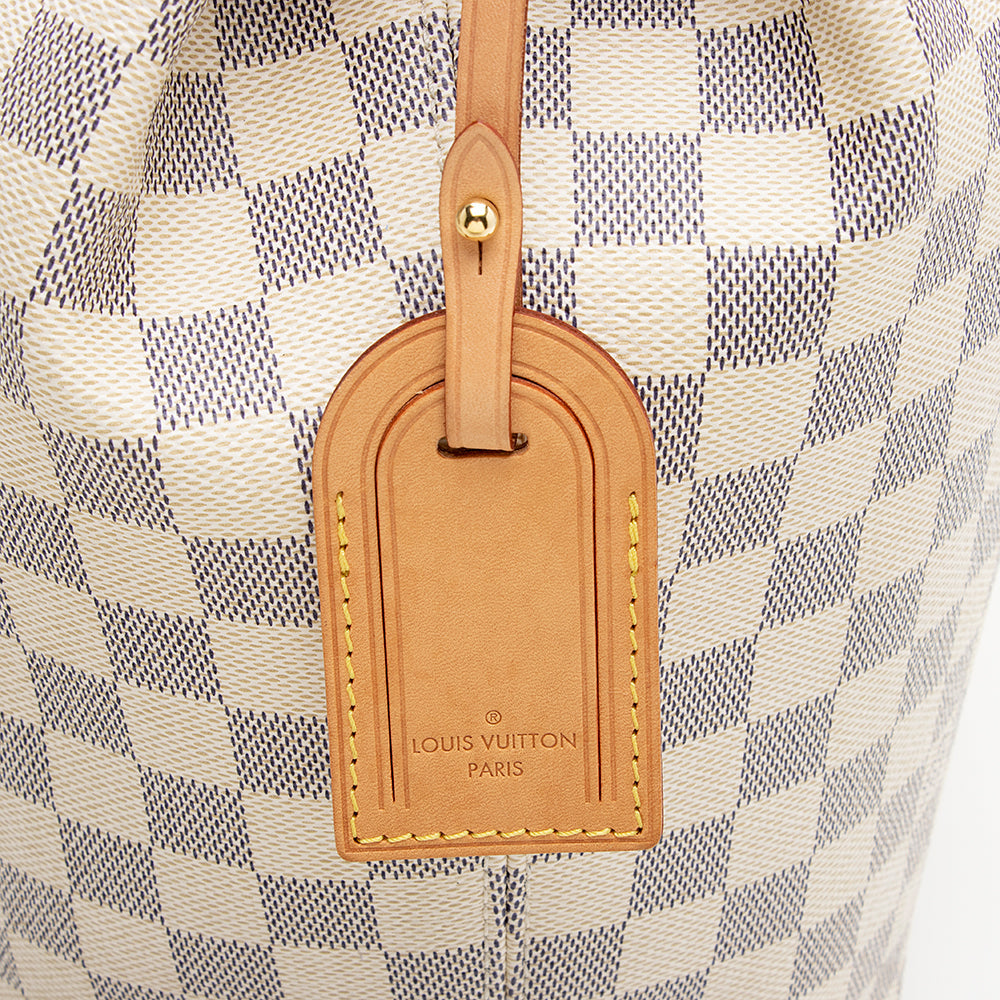 Louis Vuitton Damier Azur Graceful MM Hobo (SHF-21753)