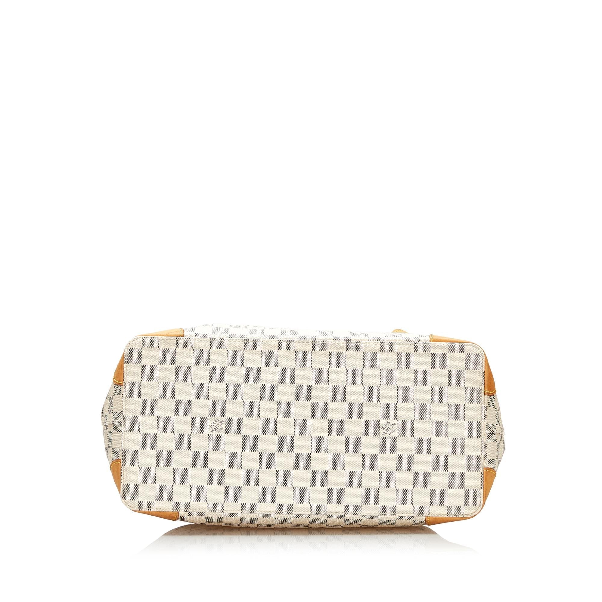 Louis Vuitton Damier Azur Hampstead MM (SHG-35904)