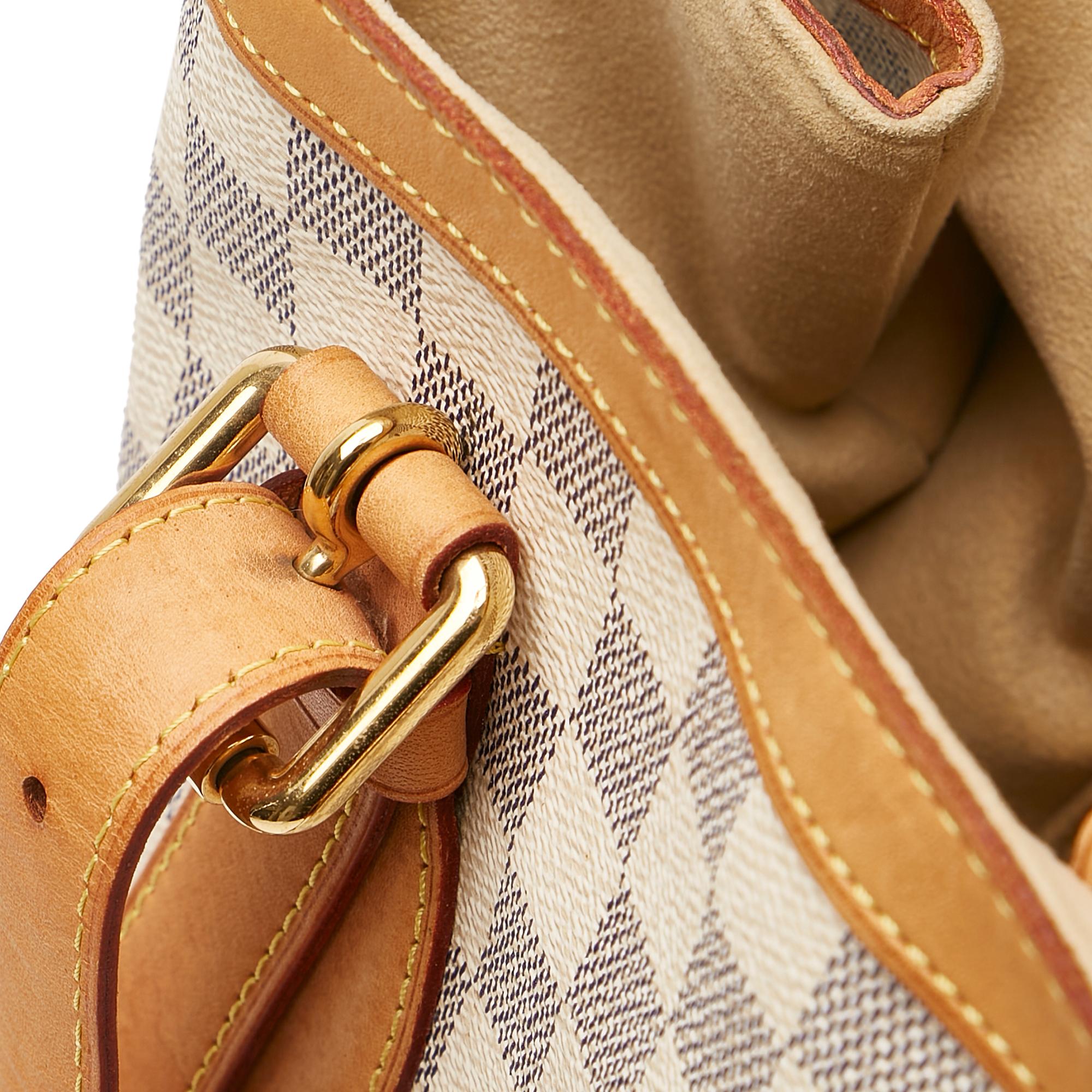 Louis Vuitton Damier Azur Hampstead MM (SHG-35904)