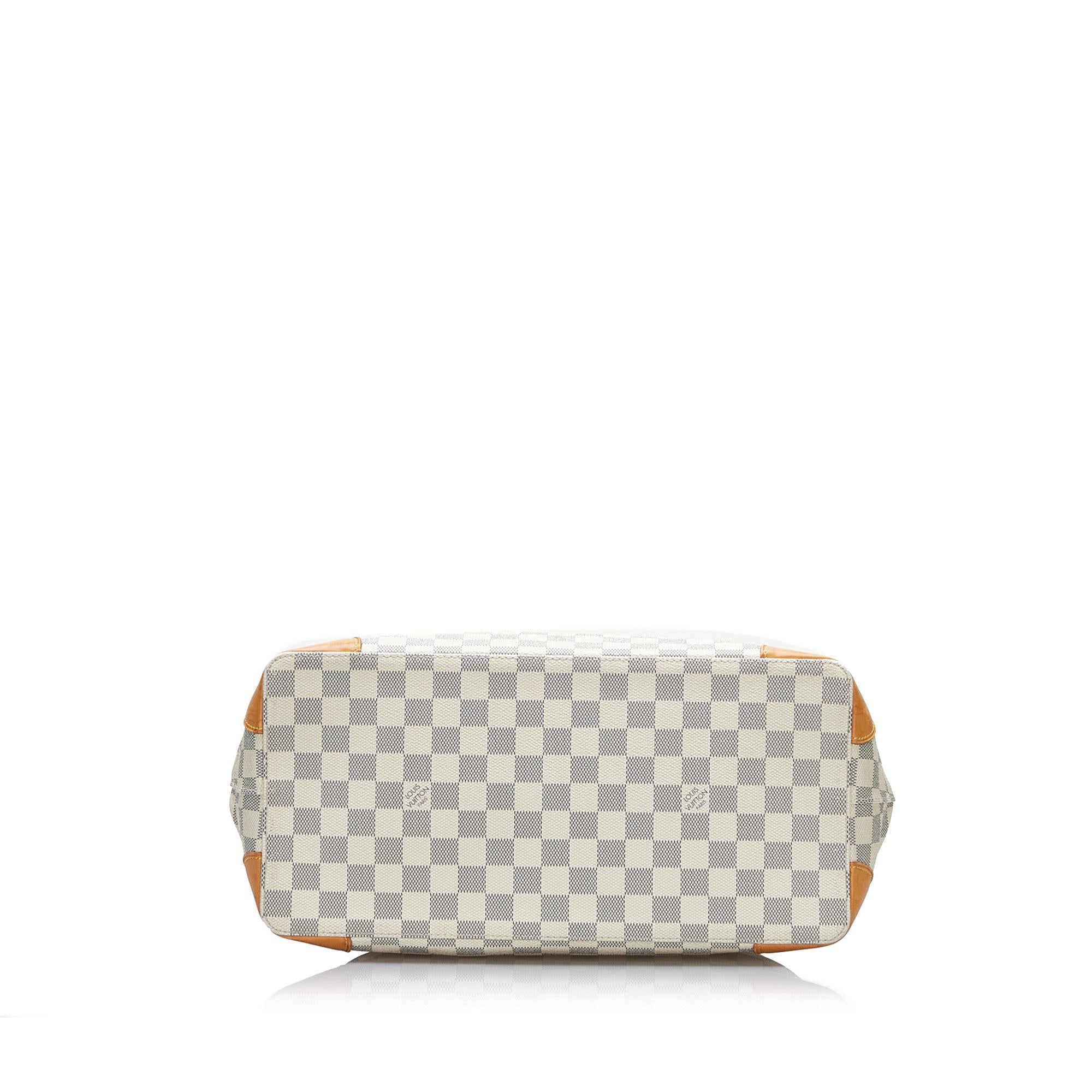 Louis Vuitton Damier Azur Hampstead MM (SHG-MyQyyF)