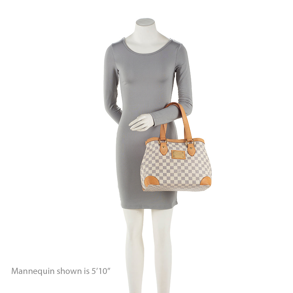 Louis Vuitton Damier Azur Hampstead PM Tote (SHF-20601)