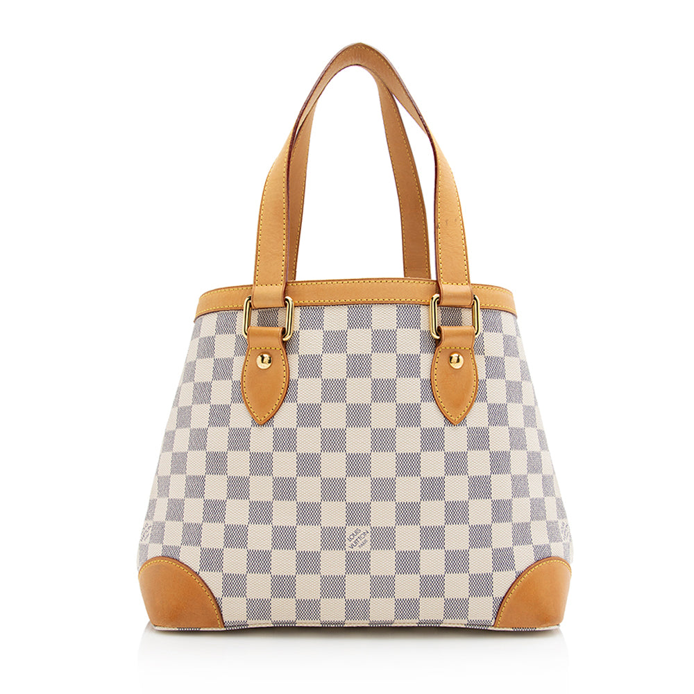 Louis Vuitton Damier Azur Hampstead PM Tote (SHF-21257)