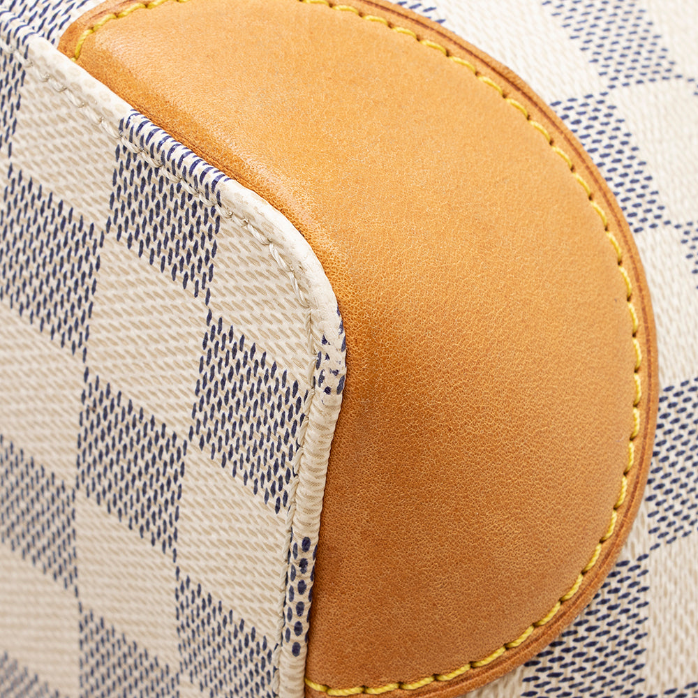 Louis Vuitton Damier Azur Hampstead PM Tote (SHF-21257)