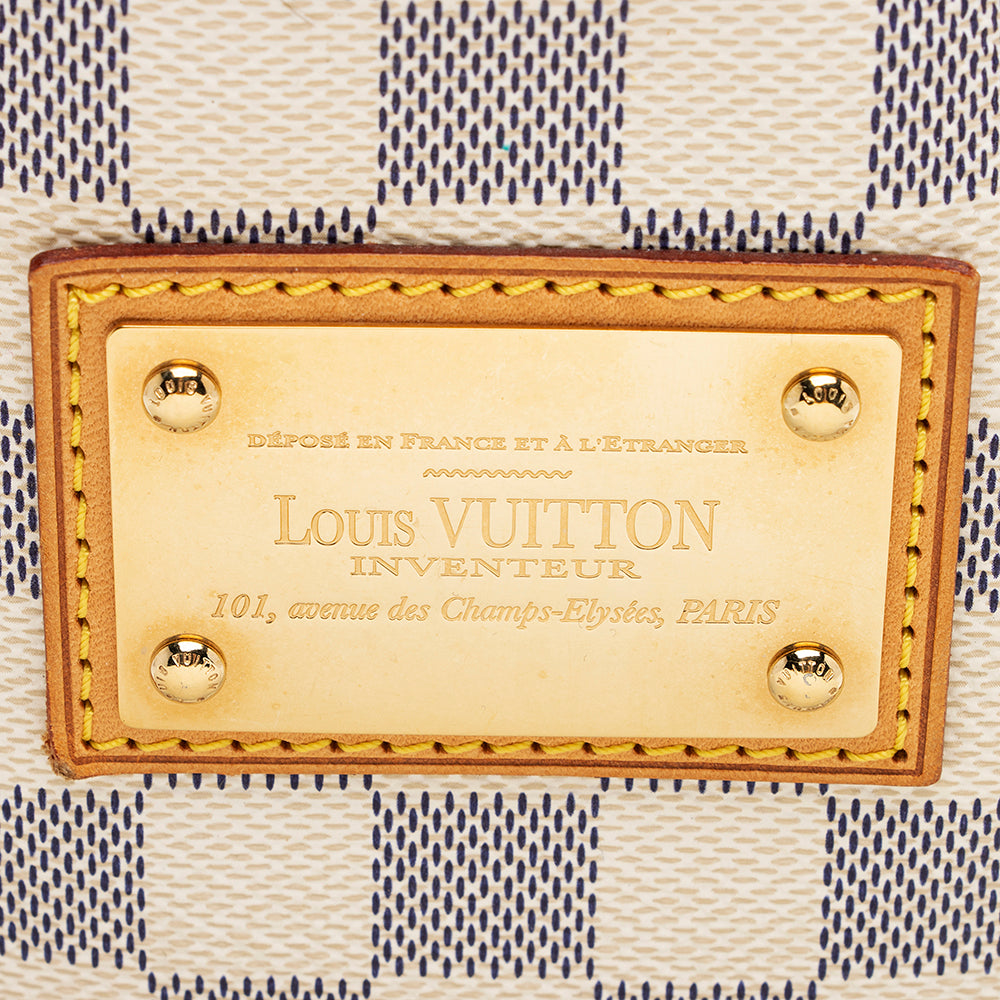 Louis Vuitton Damier Azur Hampstead PM Tote (SHF-21257)