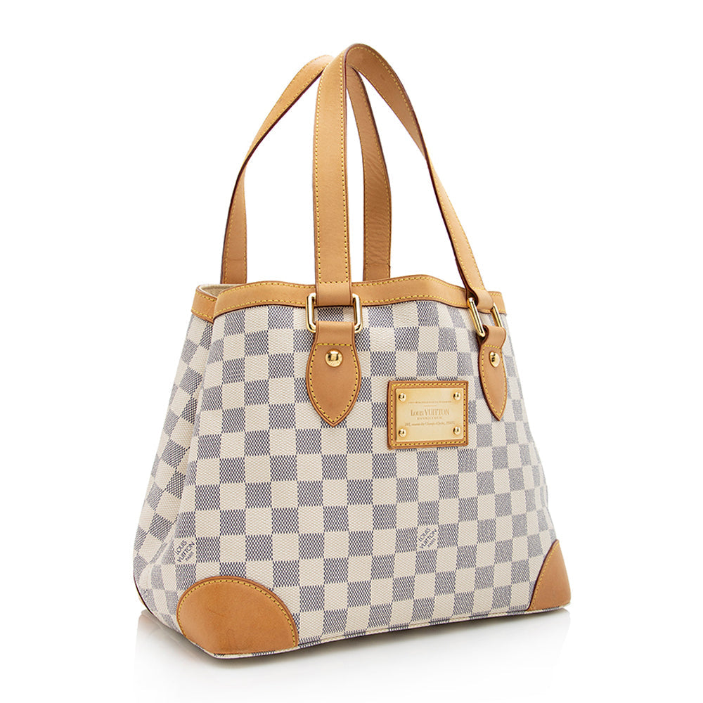 Louis Vuitton Damier Azur Hampstead PM Tote (SHF-21257)