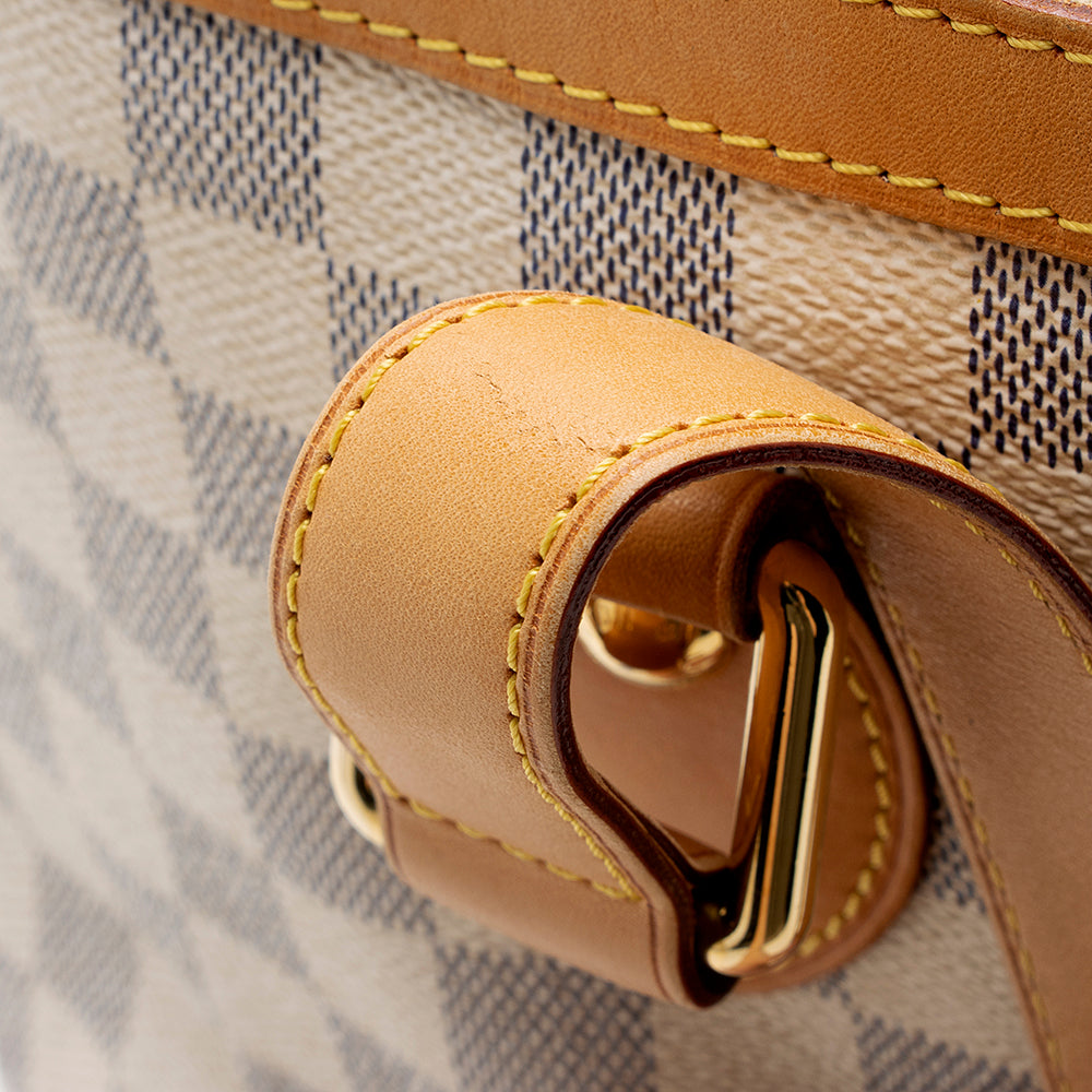 Louis Vuitton Damier Azur Hampstead PM Tote (SHF-21142)