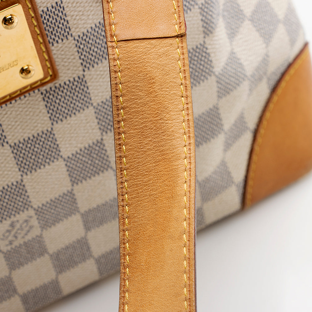 Louis Vuitton Damier Azur Hampstead PM Tote (SHF-21142)