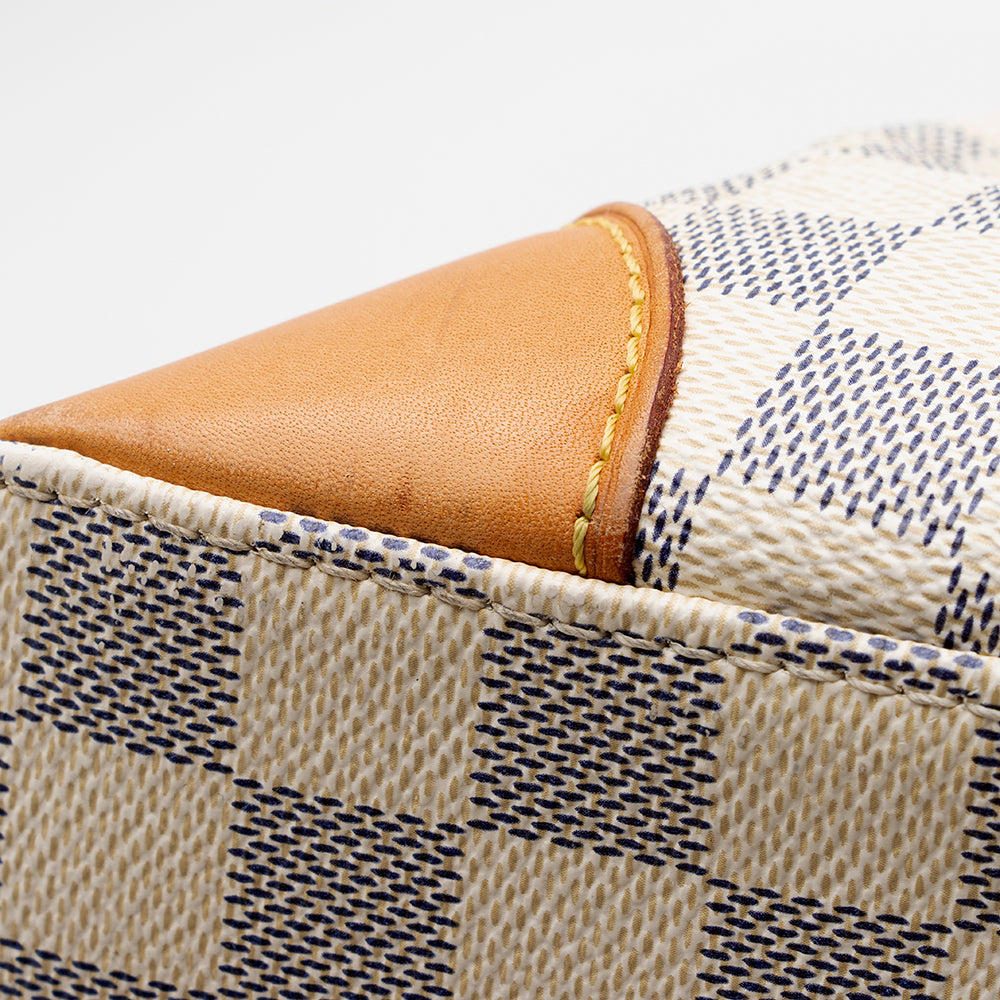 Louis Vuitton Damier Azur Hampstead PM Tote (SHF-21142)