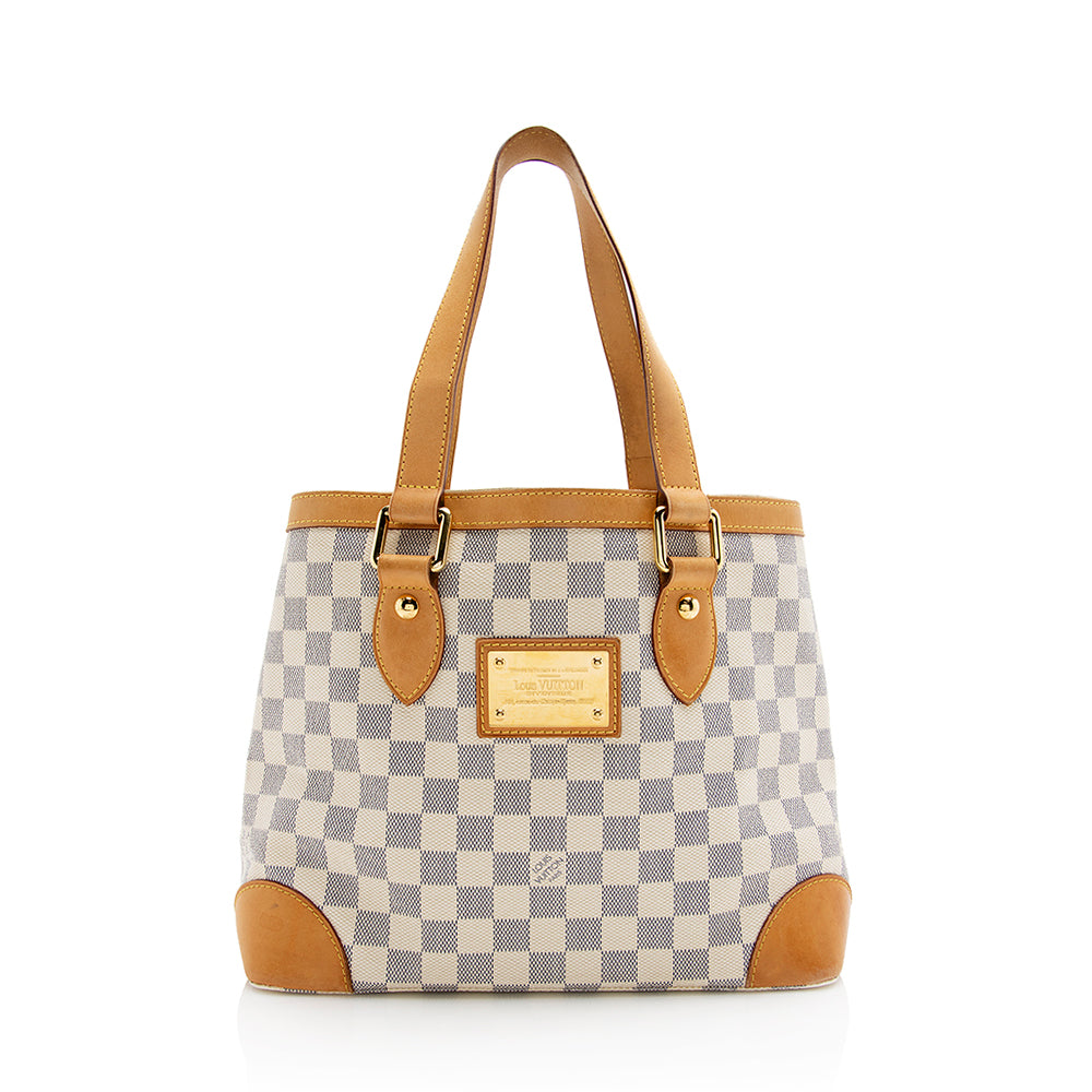 Louis Vuitton Damier Azur Hampstead PM Tote (SHF-21142)