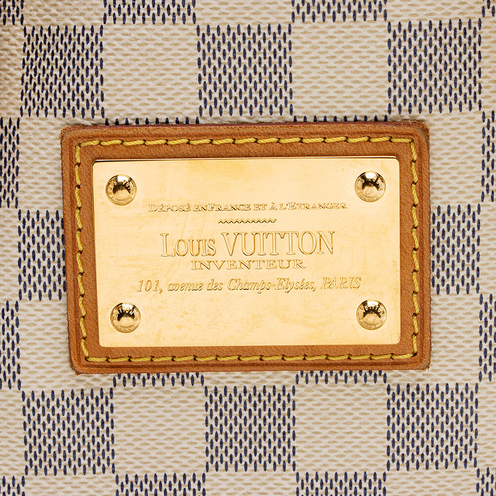 Louis Vuitton Damier Azur Hampstead PM Tote (SHF-21142)