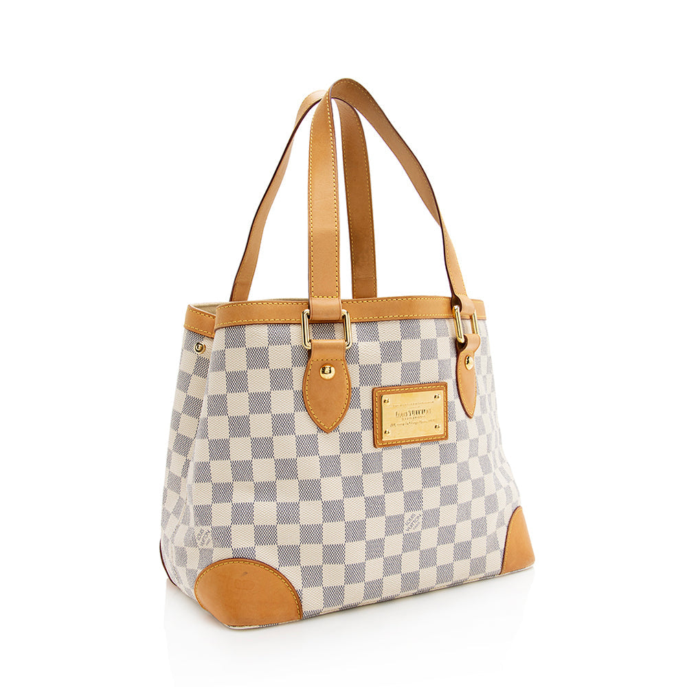 Louis Vuitton Damier Azur Hampstead PM Tote (SHF-21142)