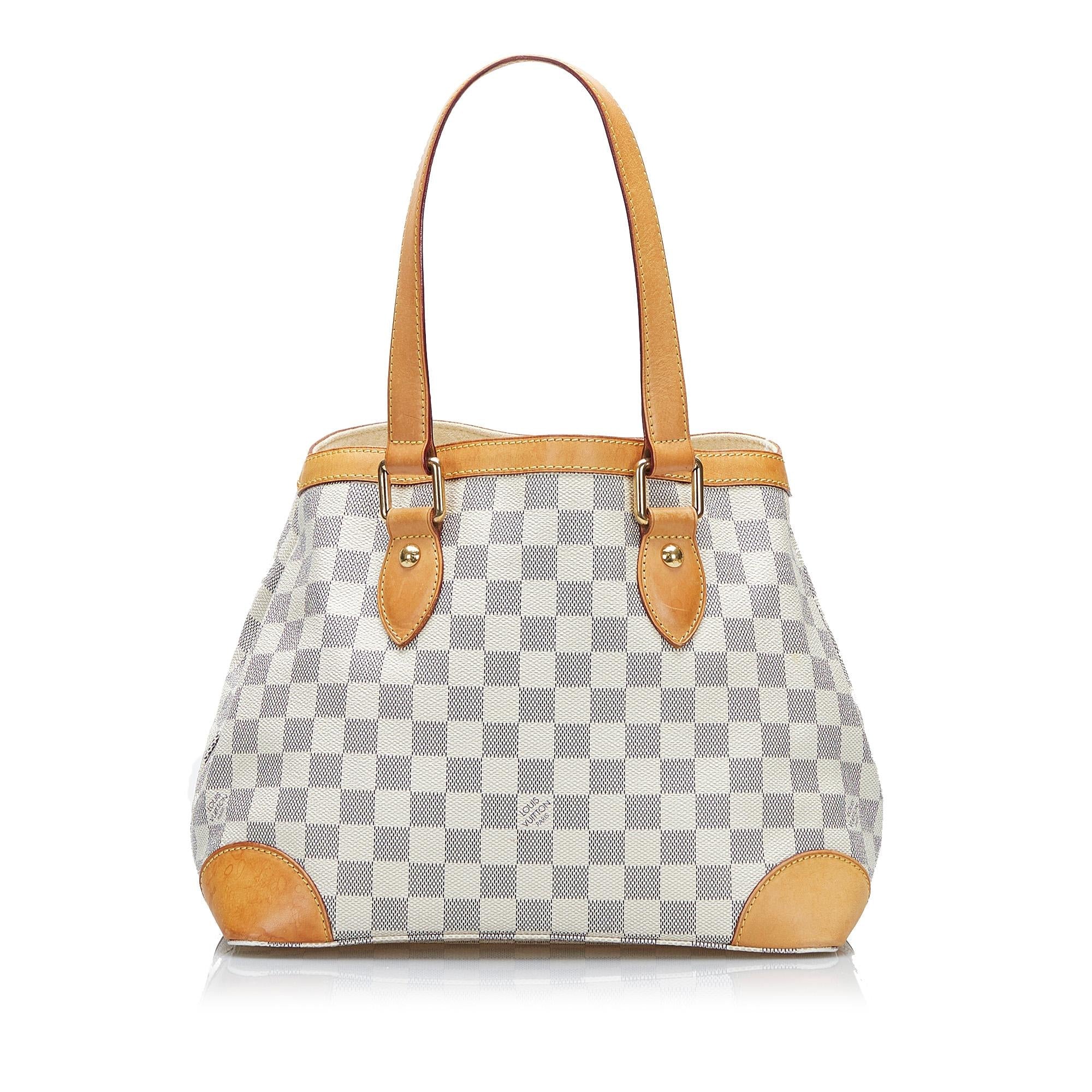 Louis Vuitton Damier Azur Hampstead PM (SHG-f7FybU)