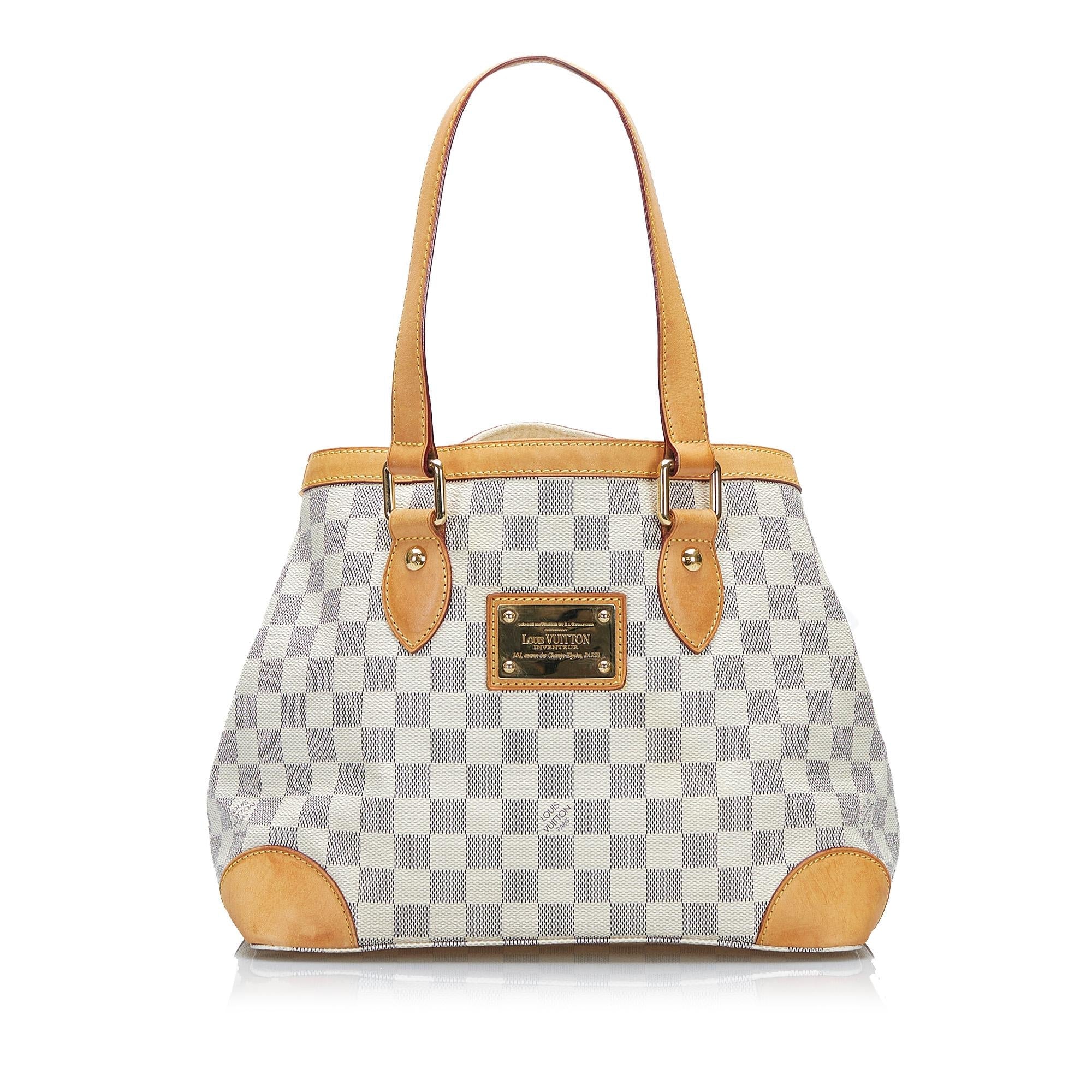 Louis Vuitton Damier Azur Hampstead PM (SHG-f7FybU)