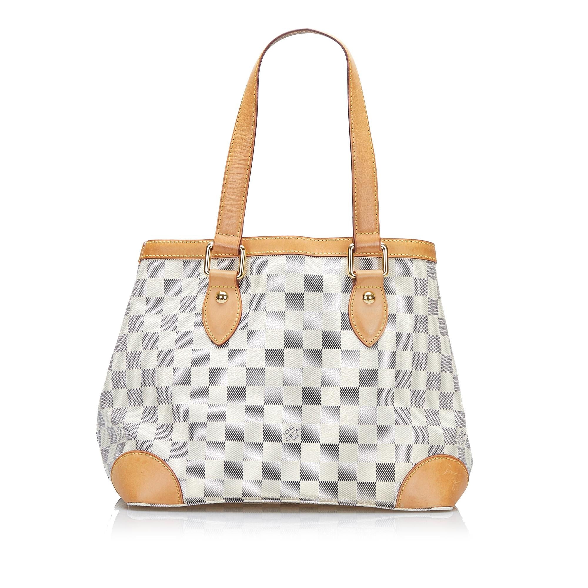 Louis Vuitton Damier Azur Hampstead PM (SHG-paxo94)