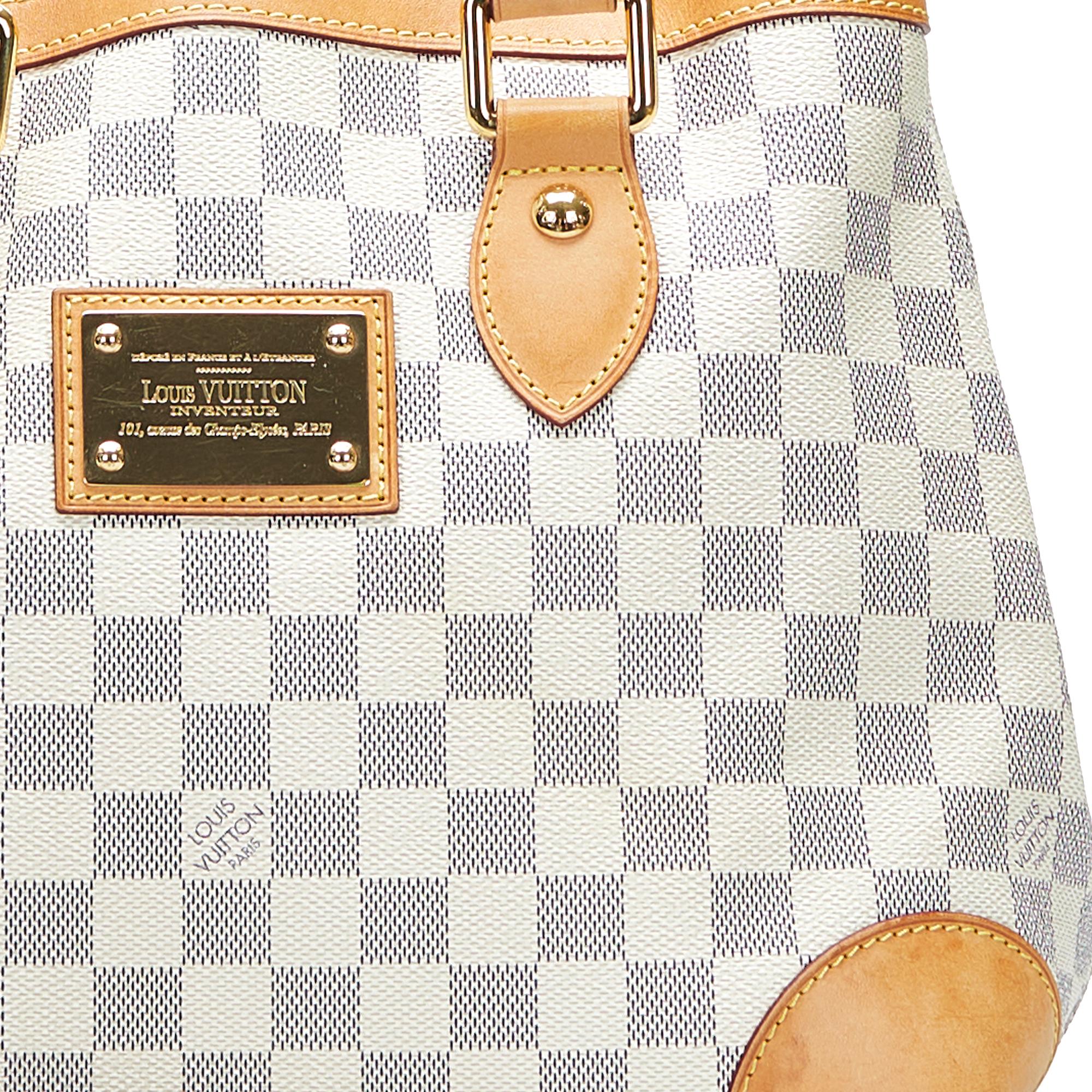 Louis Vuitton Damier Azur Hampstead PM (SHG-rLawIw)