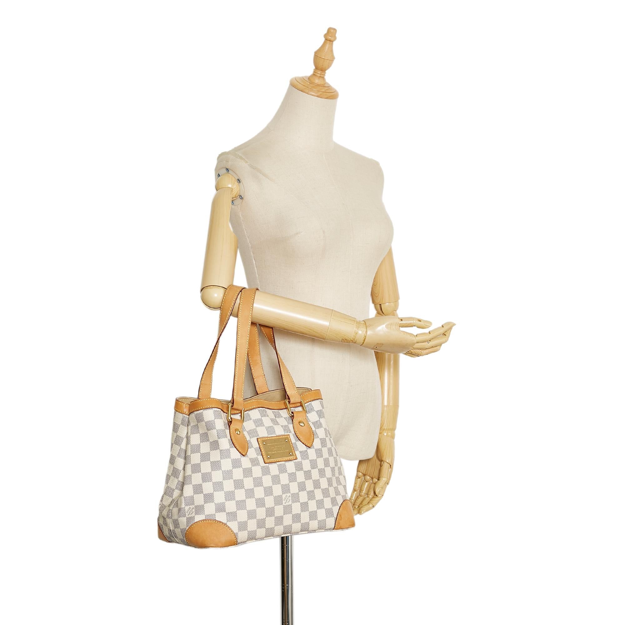 Louis Vuitton Damier Azur Hampstead PM (SHG-rLawIw)